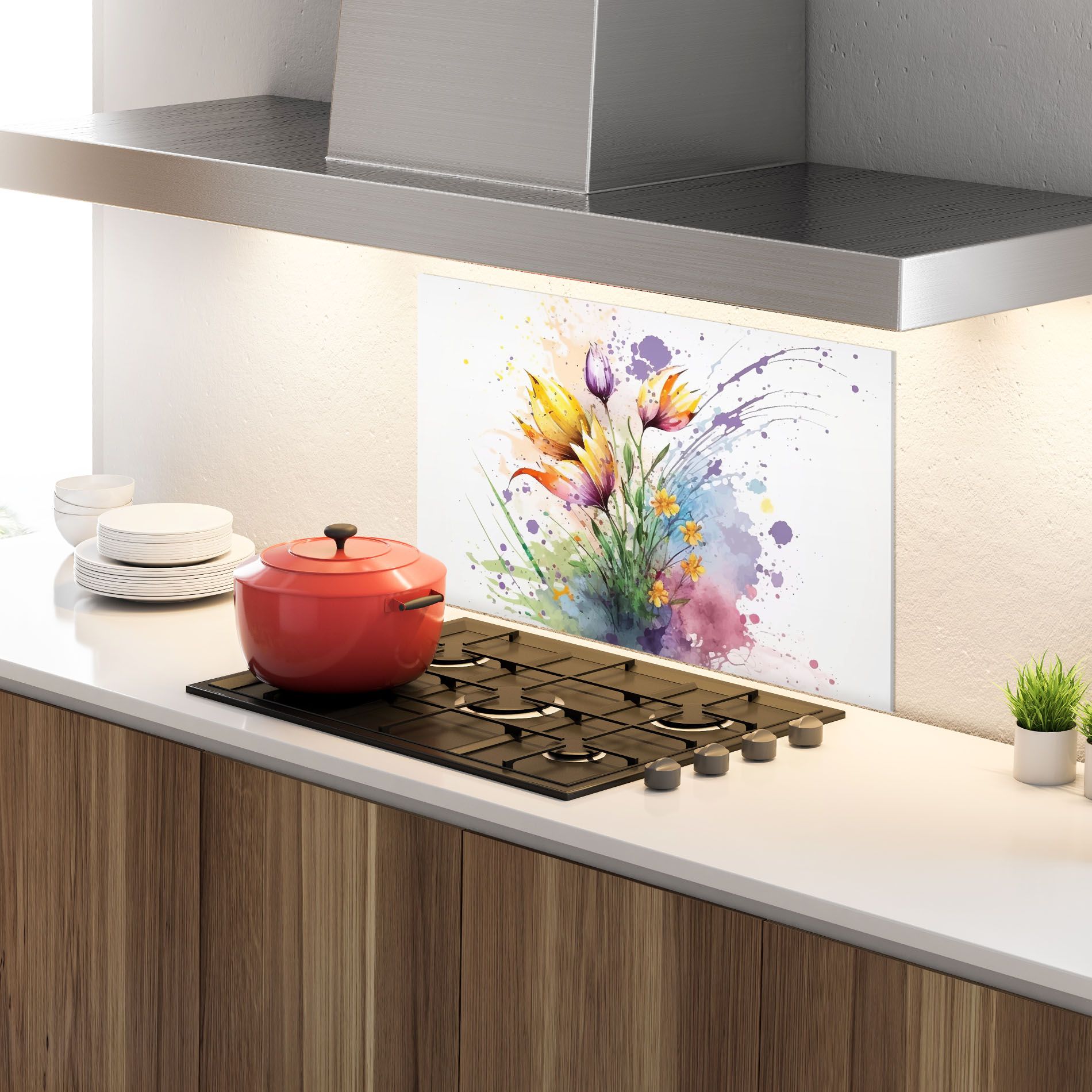 Purple Yellow Spring mockup 4