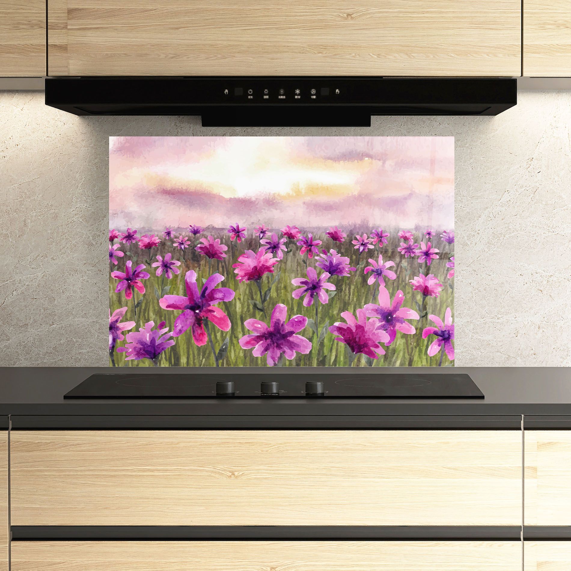 Purple Flower Spring mockup 3
