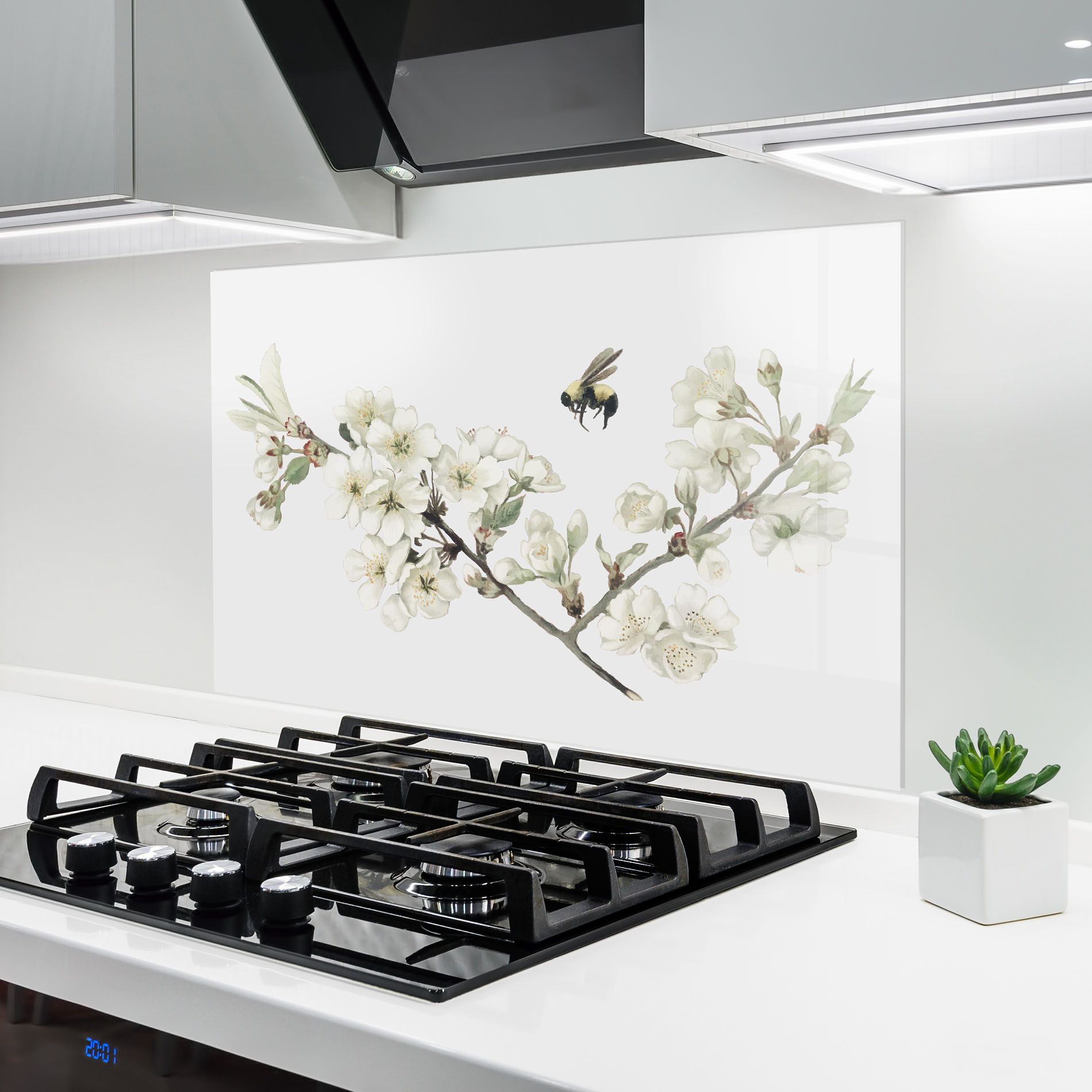 Bee Spring Flower mockup 6