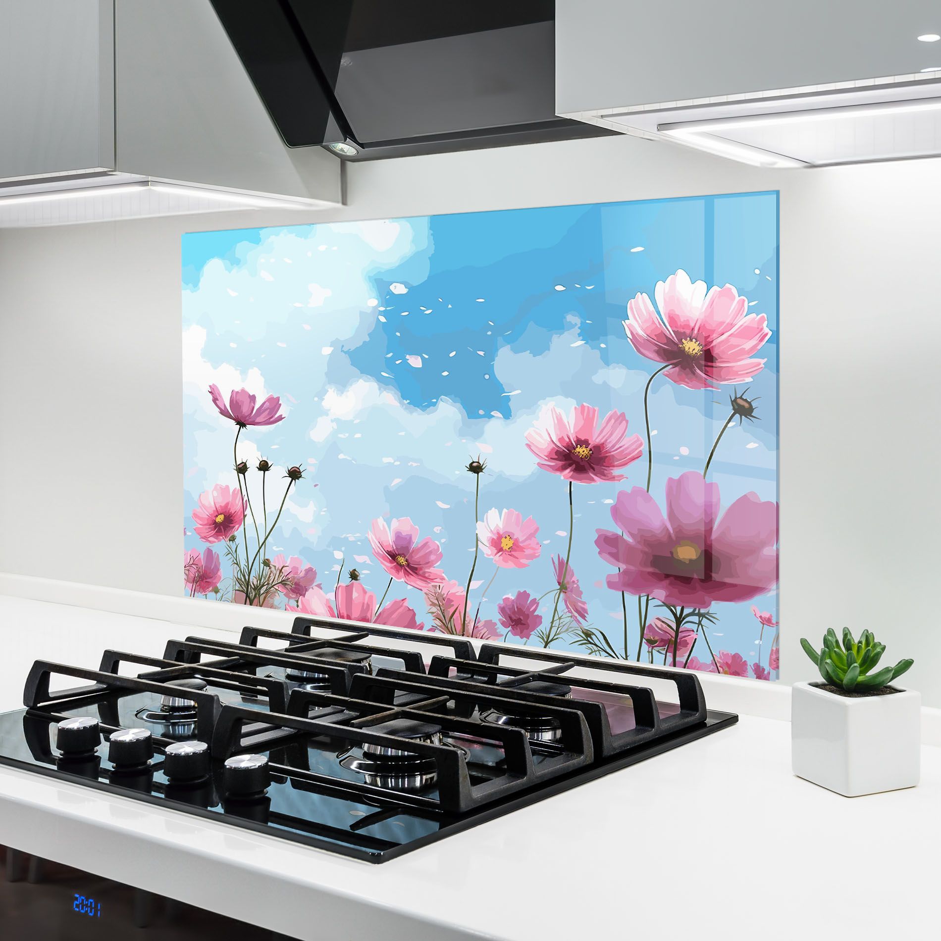 Pink Flowers Spring mockup 6