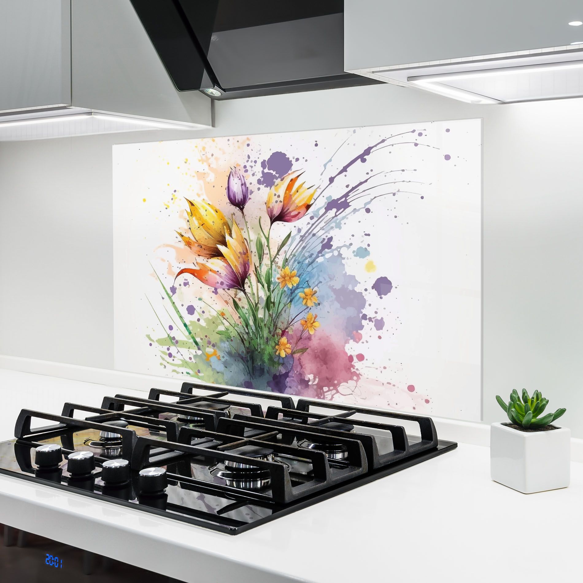 Purple Yellow Spring mockup 6