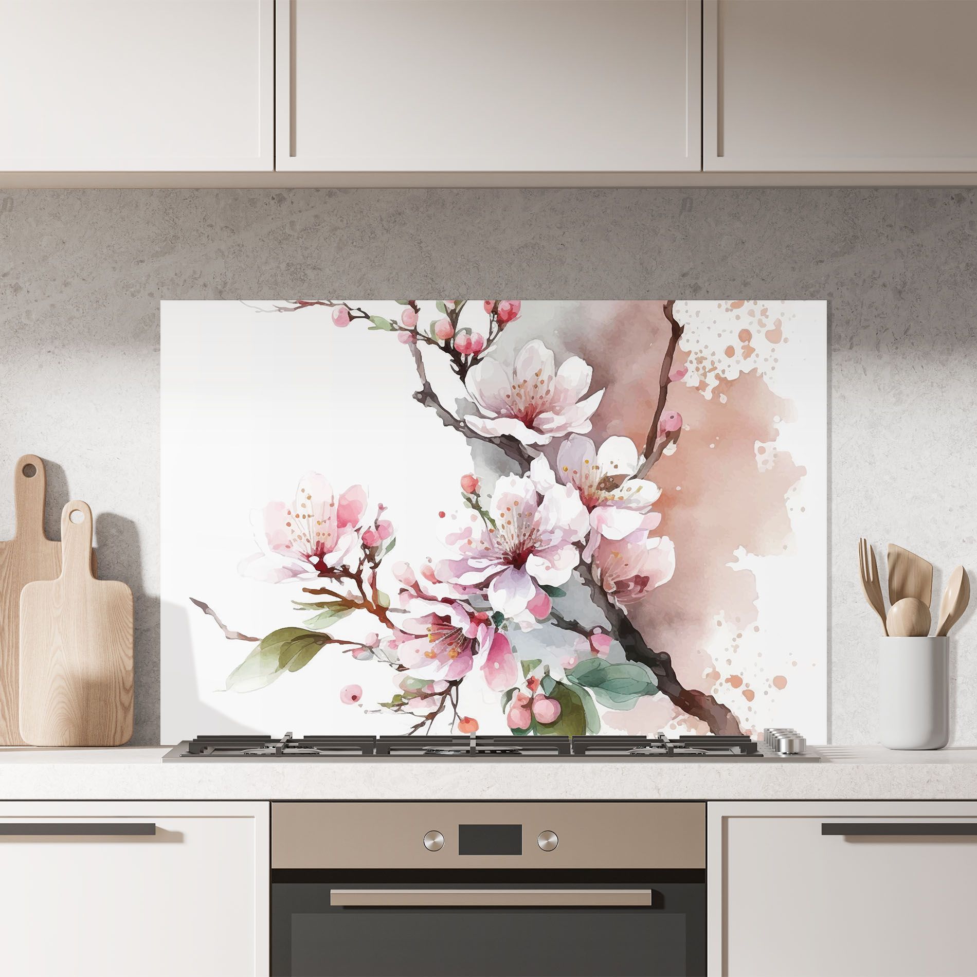 Cherry Spring Flower mockup 7