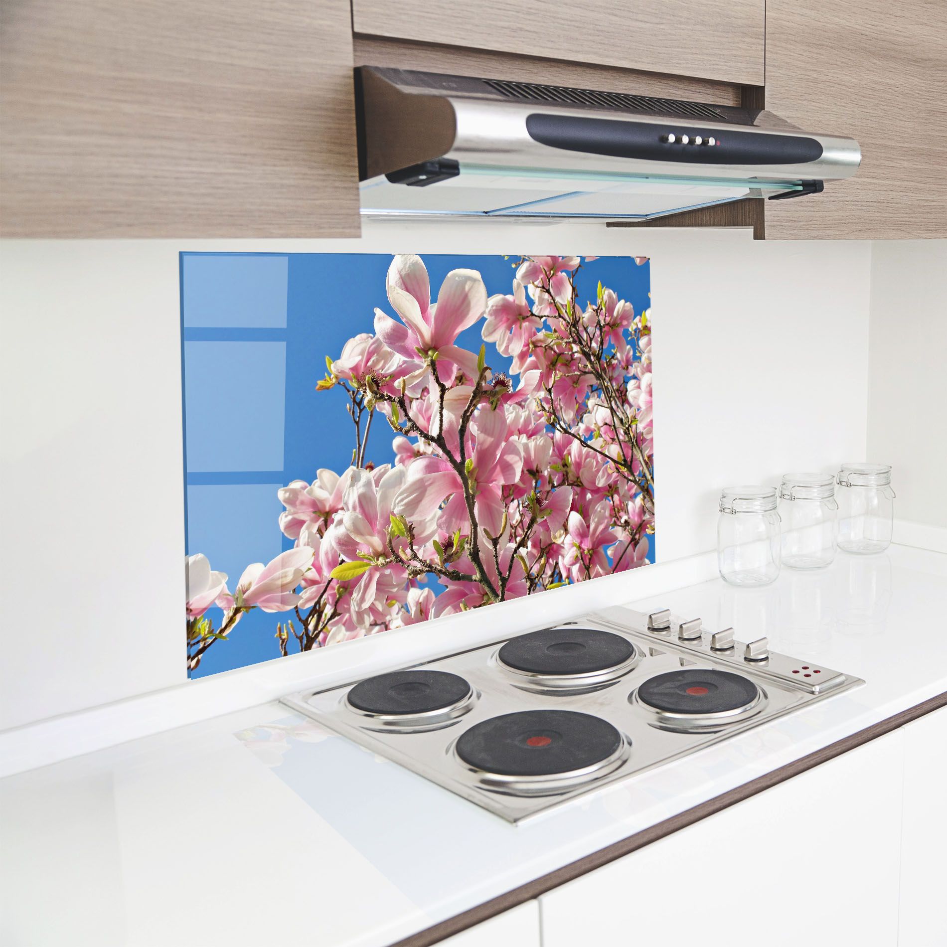 Beautiful Pink Chinese Tree mockup 8