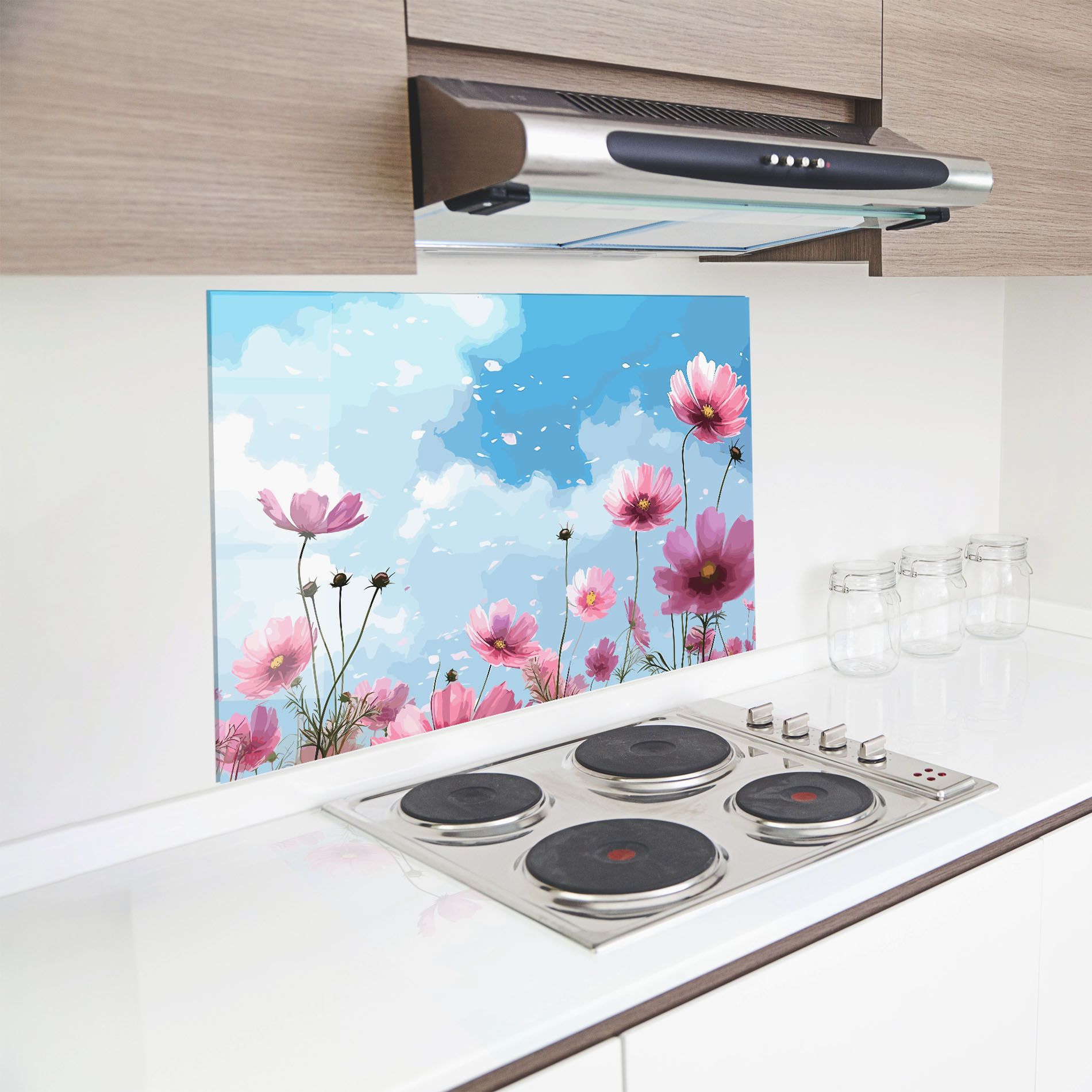 Pink Flowers Spring mockup 8