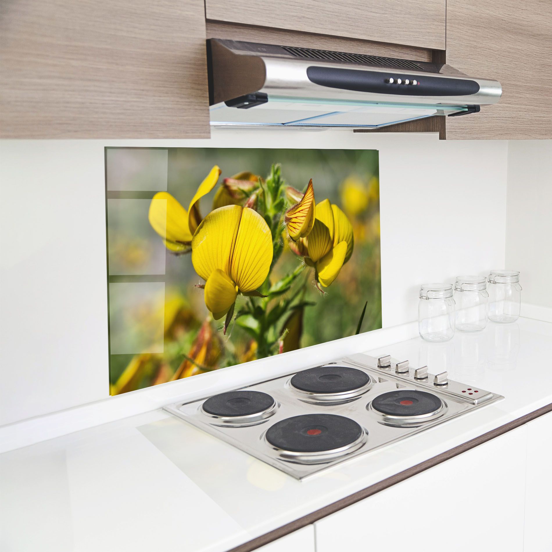 Pretty Spring Yellow Flower mockup 8