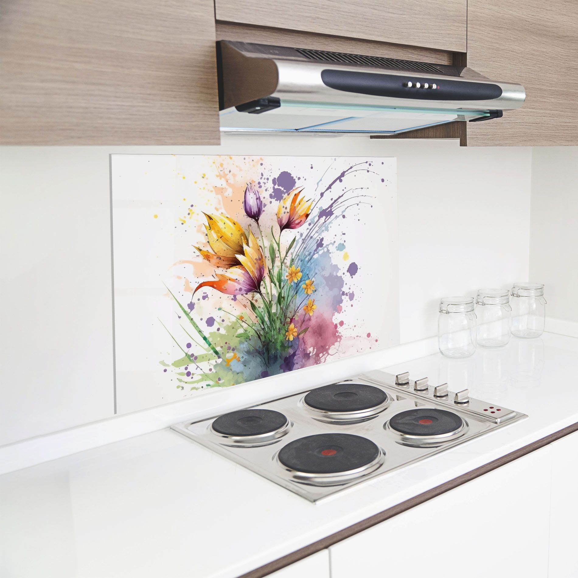 Purple Yellow Spring mockup 8