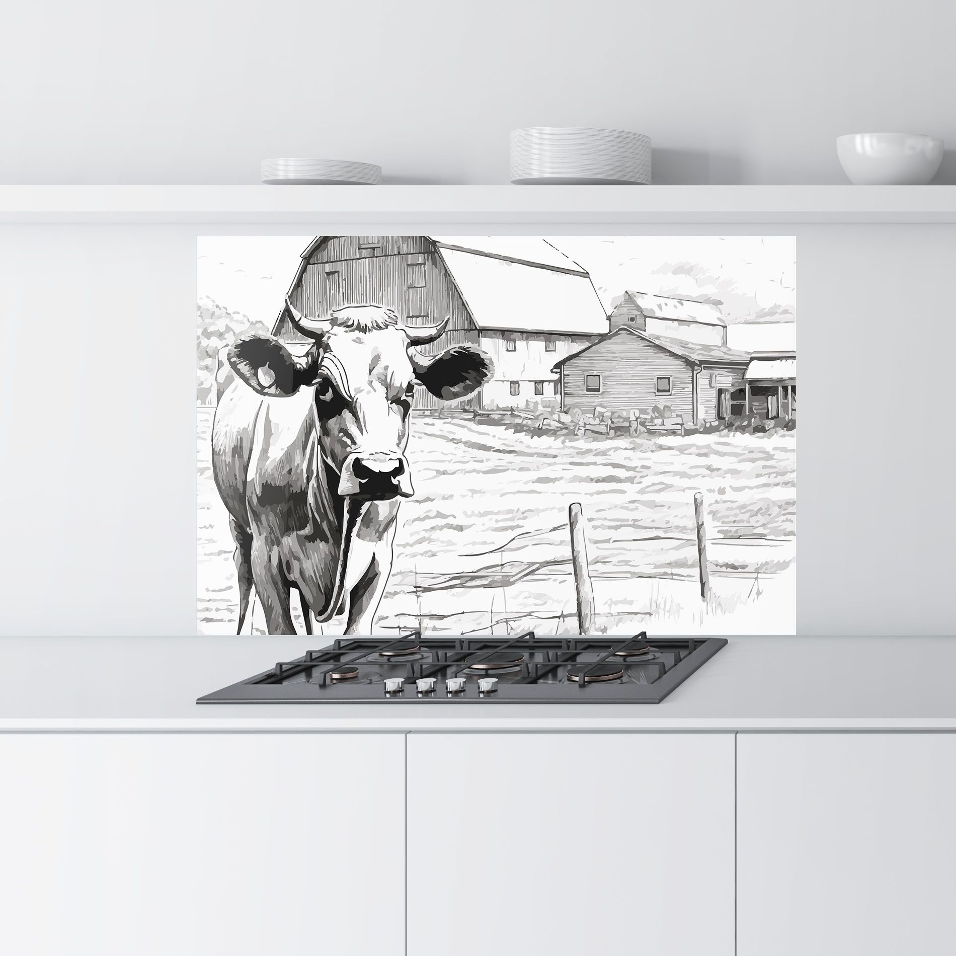 Farm Cow mockup 9