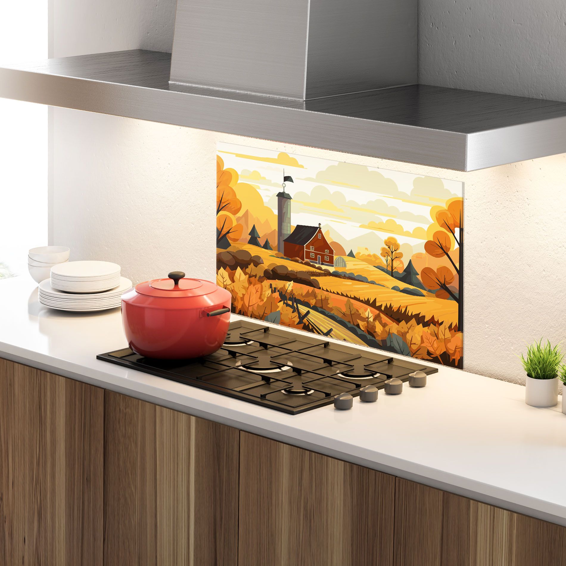 Countryside House mockup 4