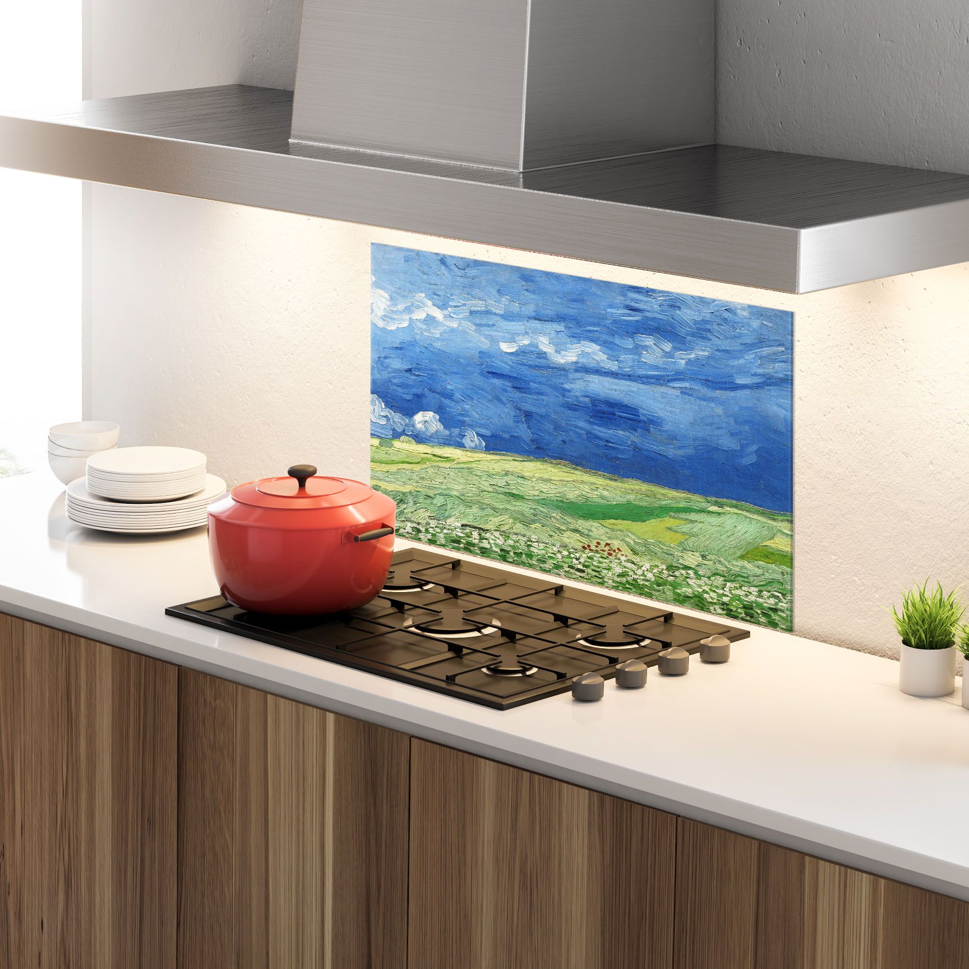 Green Blue Field mockup 4