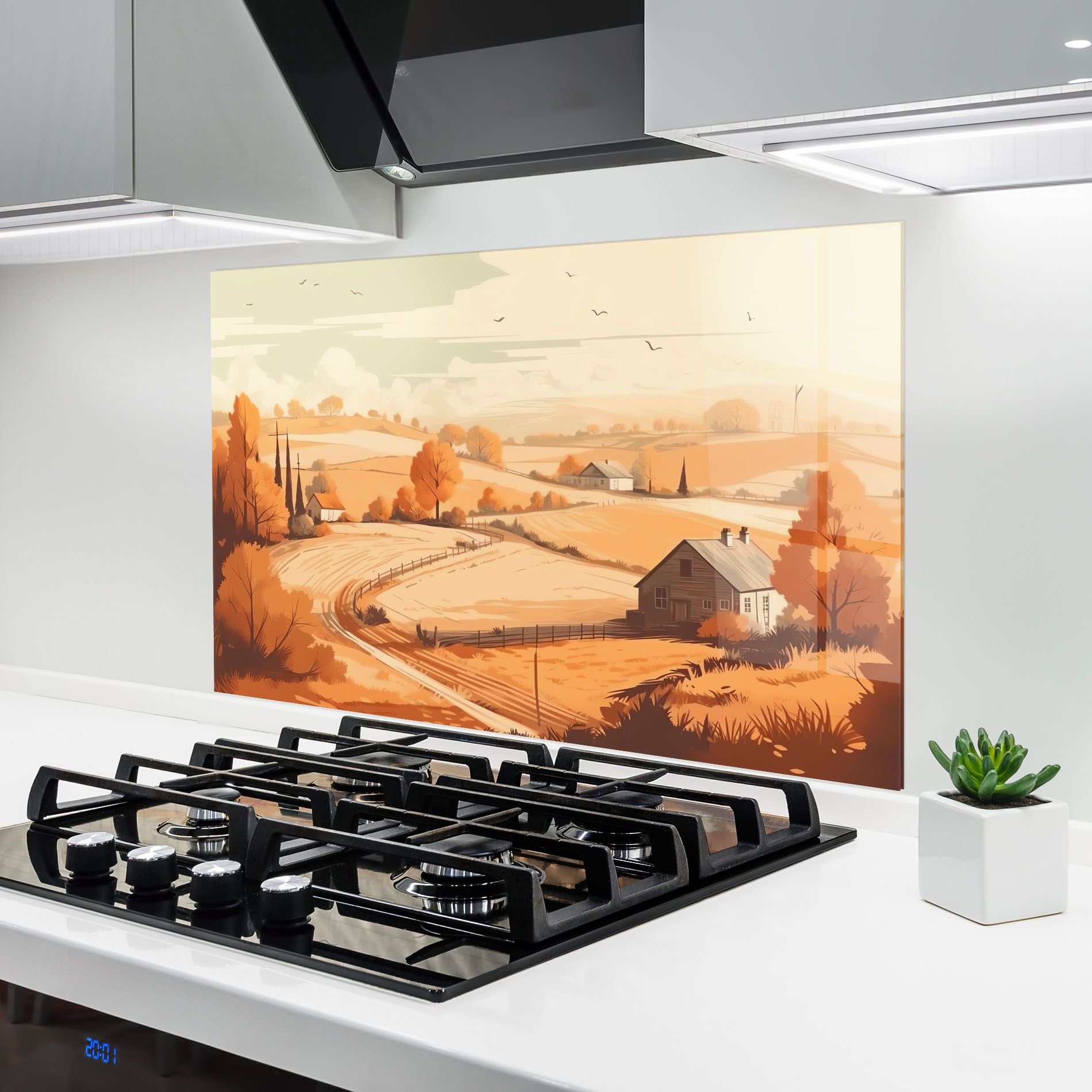 Autumn Rural Wheat mockup 6