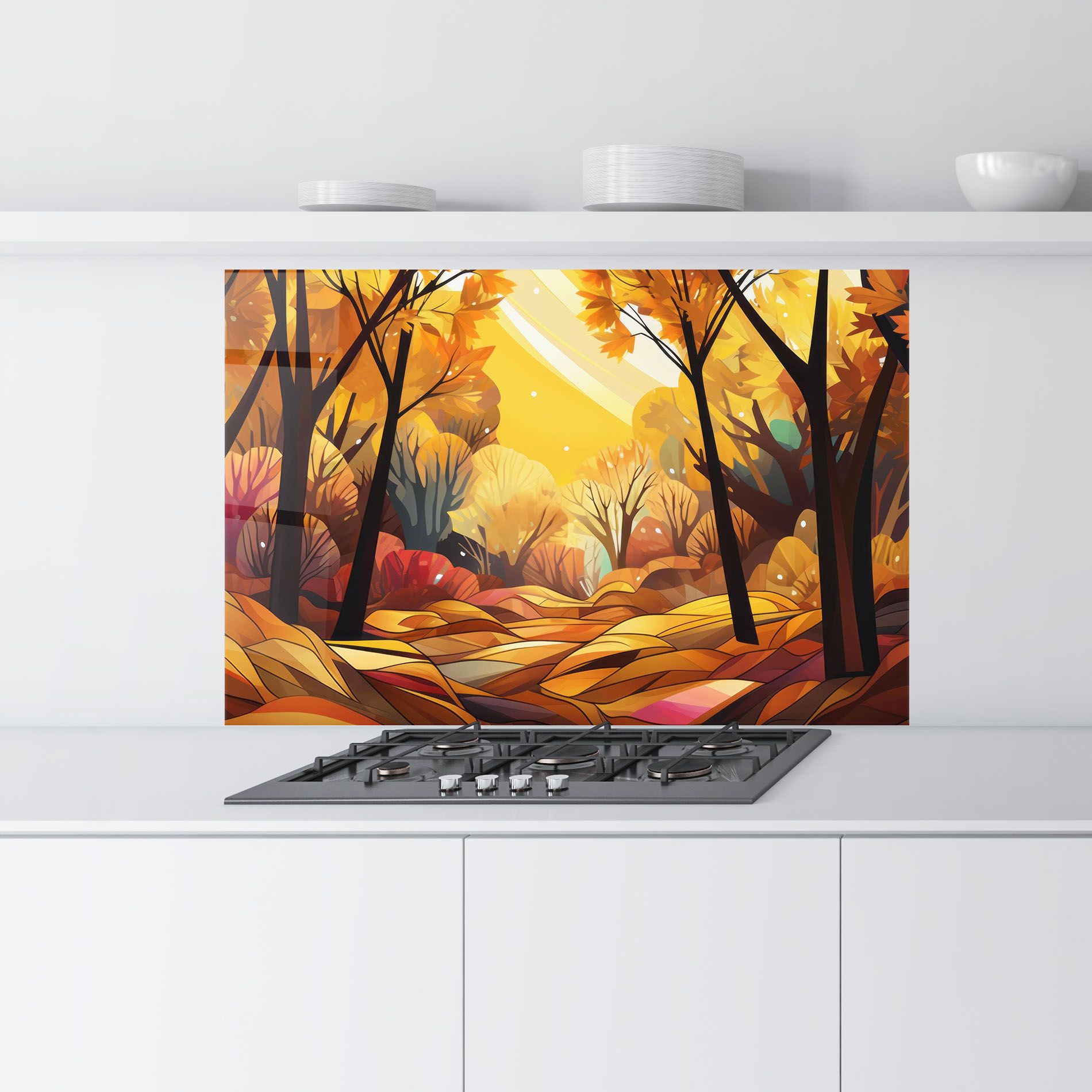 Autumn Forest Art mockup 9
