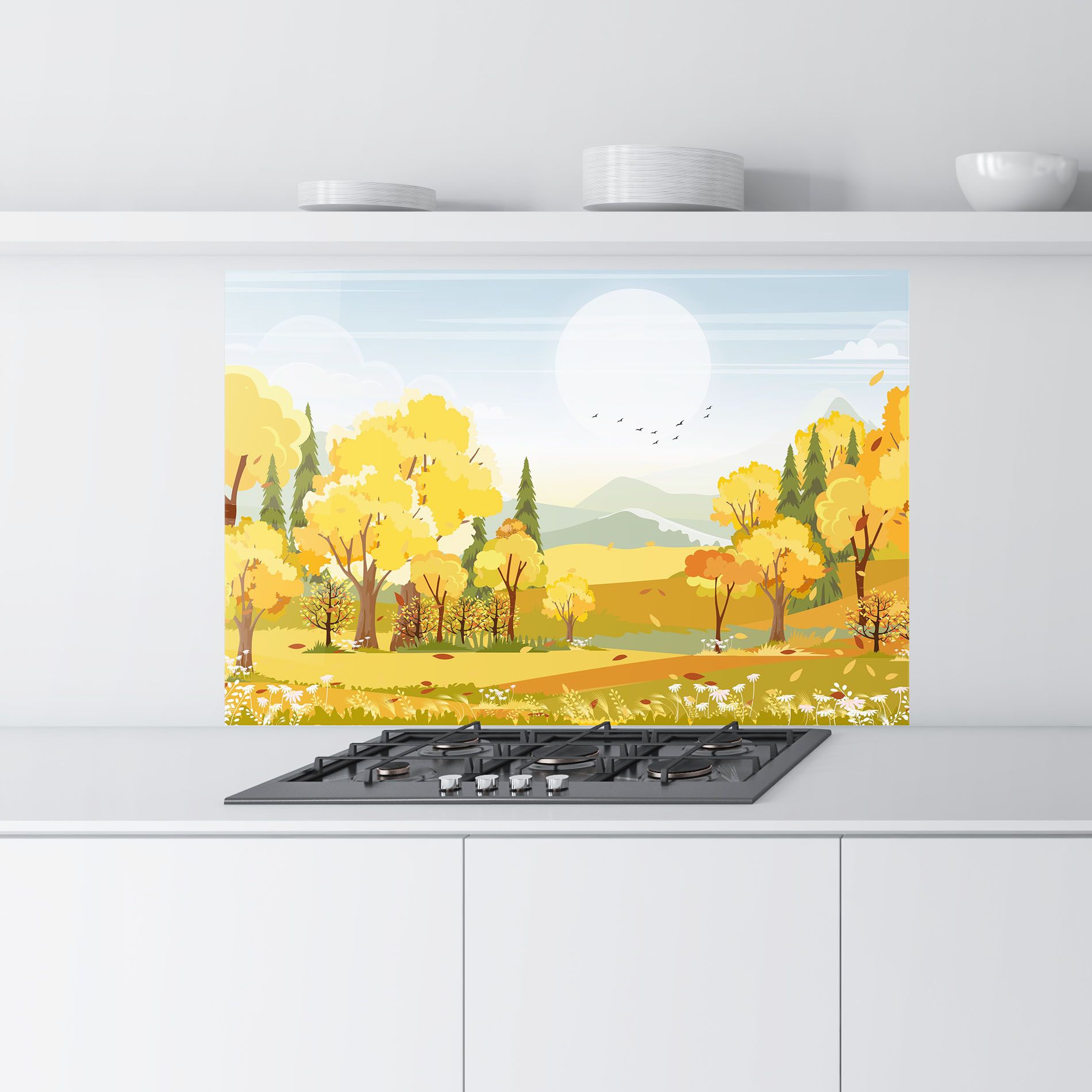 Autumn Yellow View mockup 9