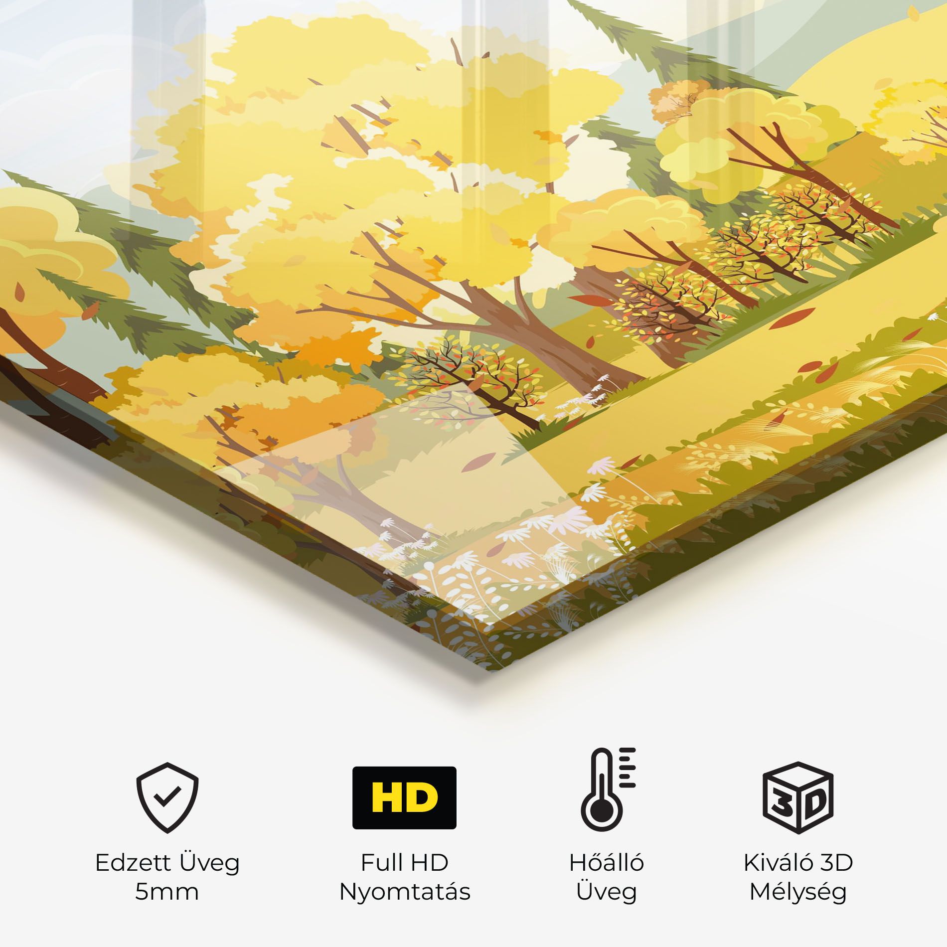 Autumn Yellow View mockup 2