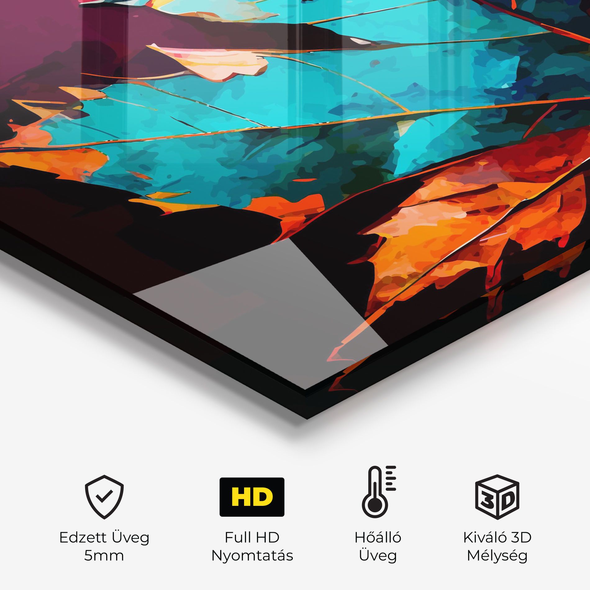 Blue Orange Leaf mockup 2