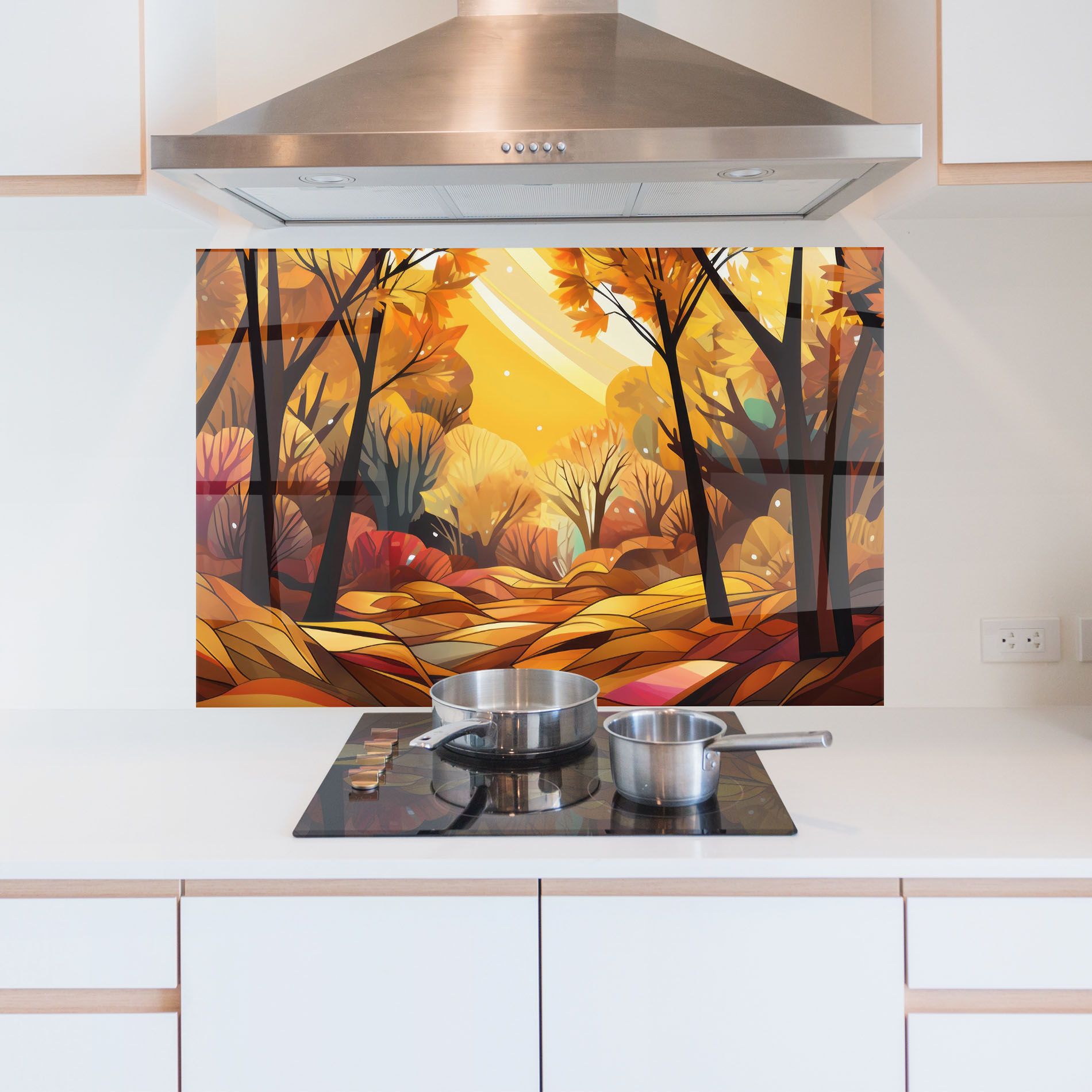 Autumn Forest Art mockup 5