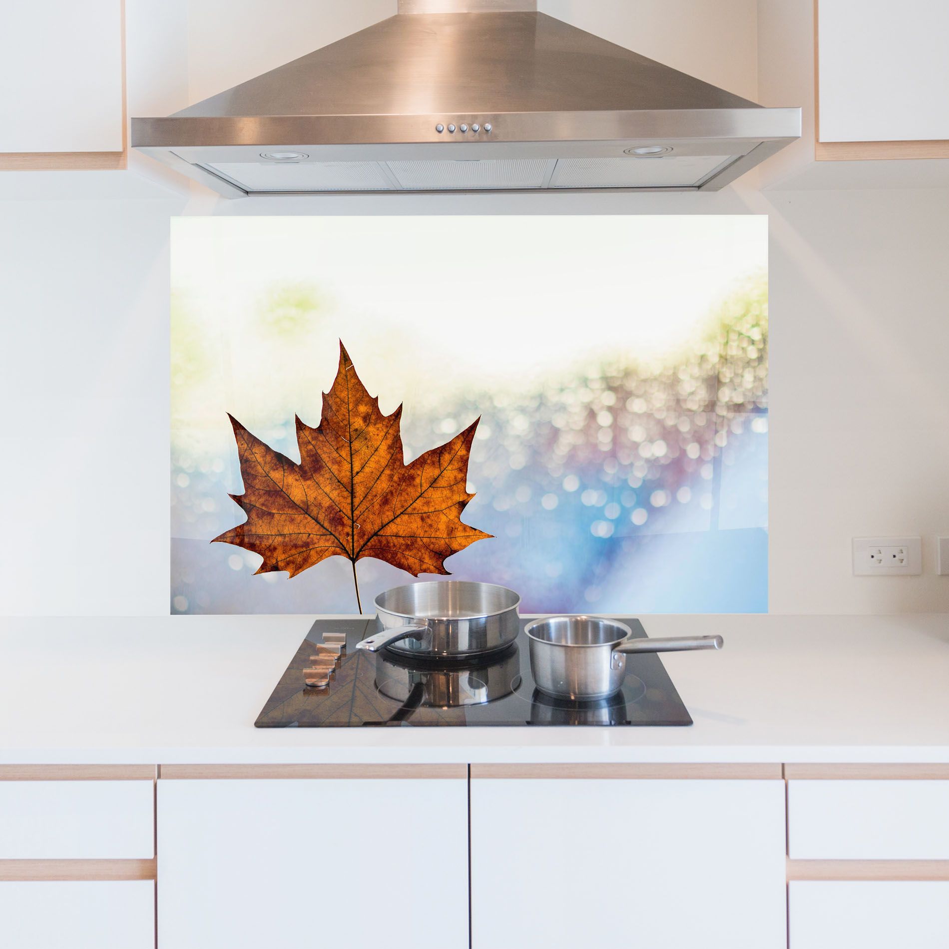 Brown Orange Leaf mockup 5