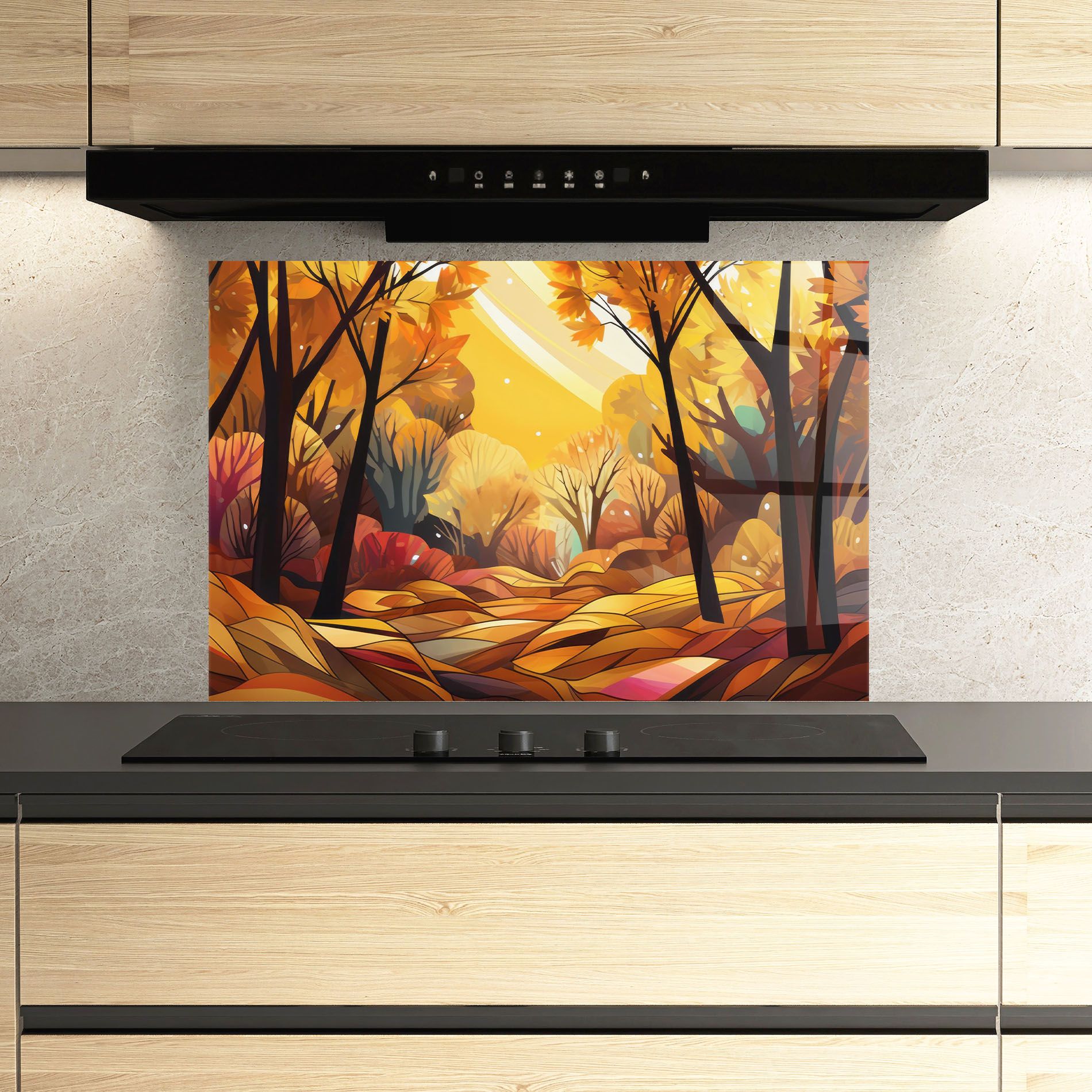 Autumn Forest Art mockup 3