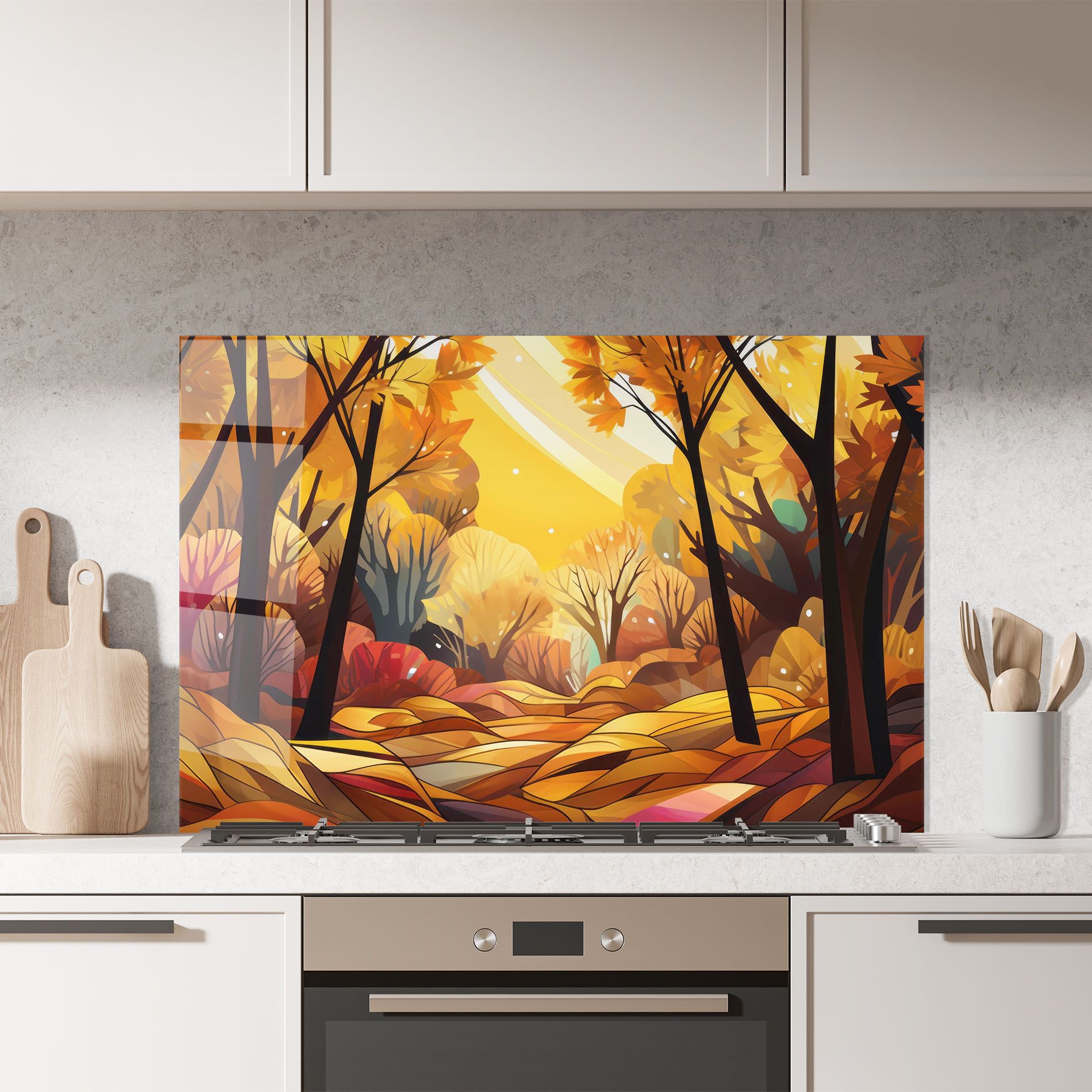 Autumn Forest Art mockup 7