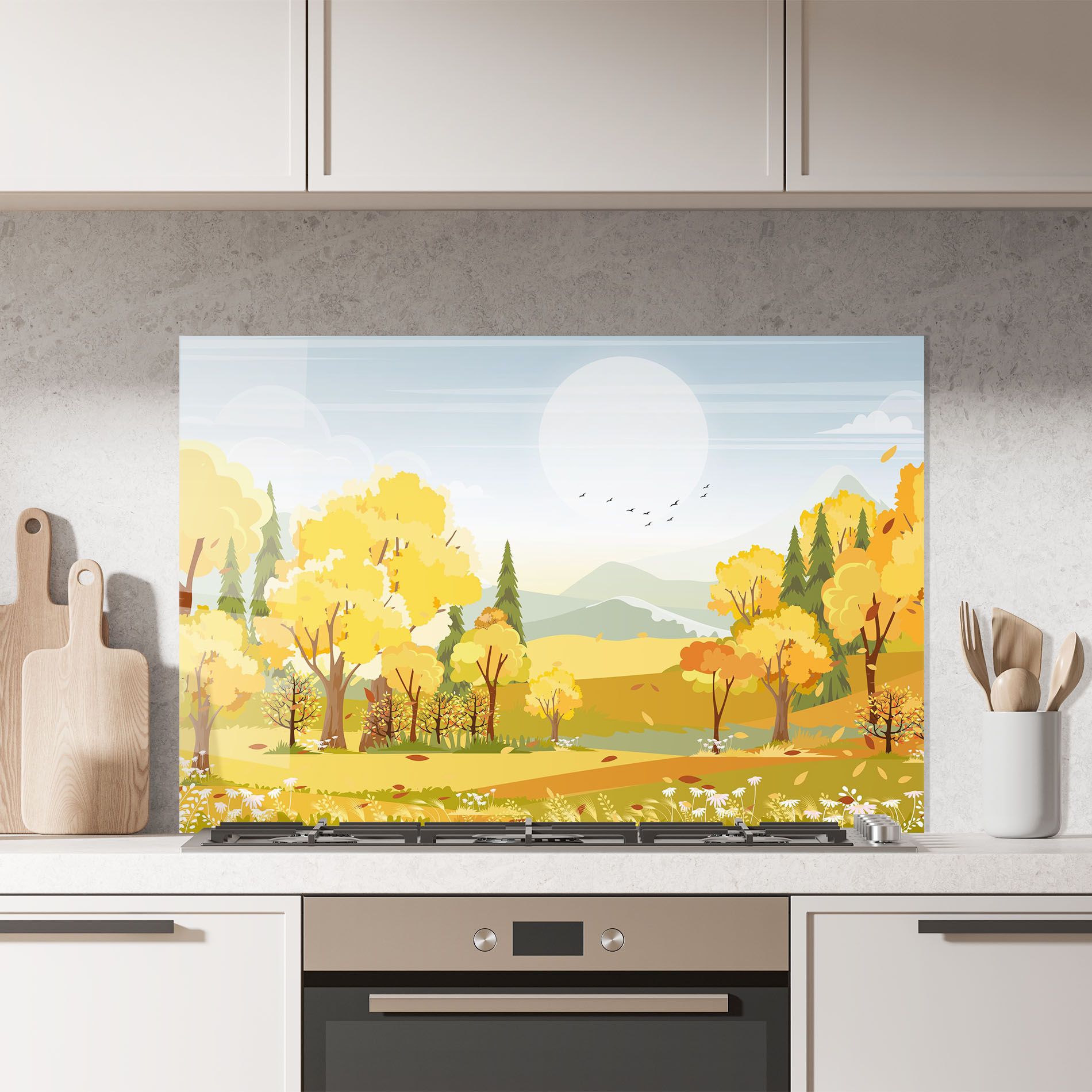 Autumn Yellow View mockup 7