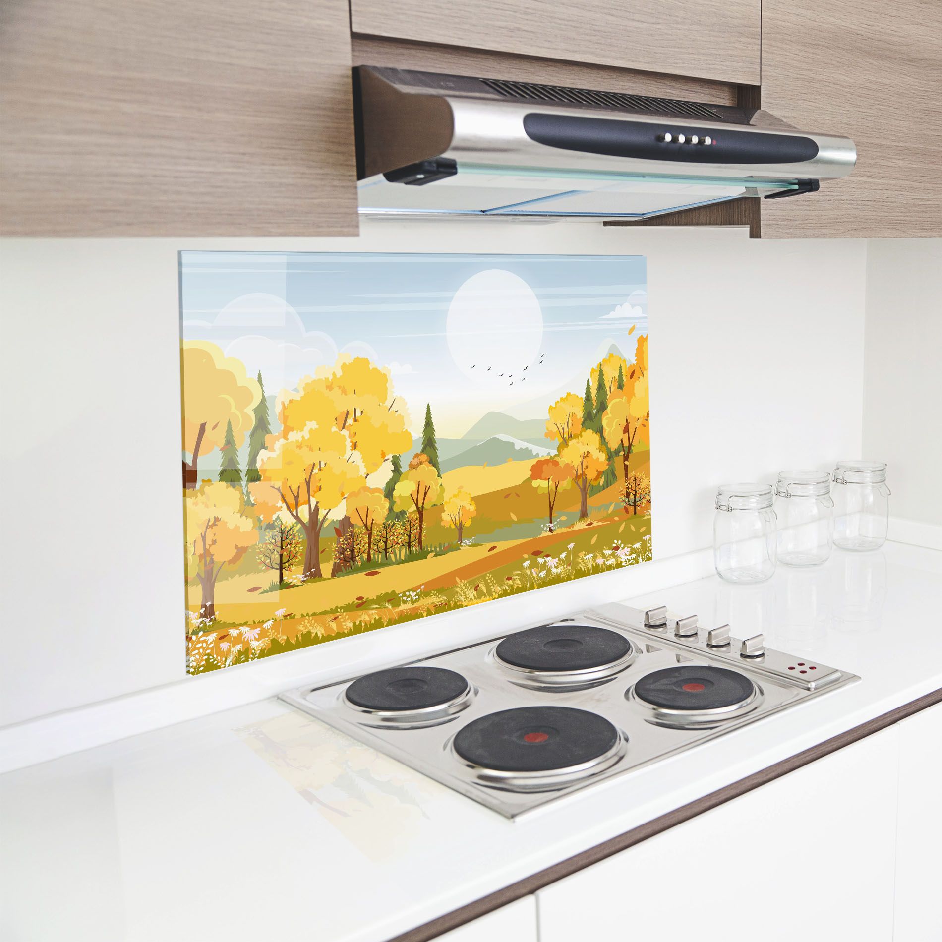 Autumn Yellow View mockup 8