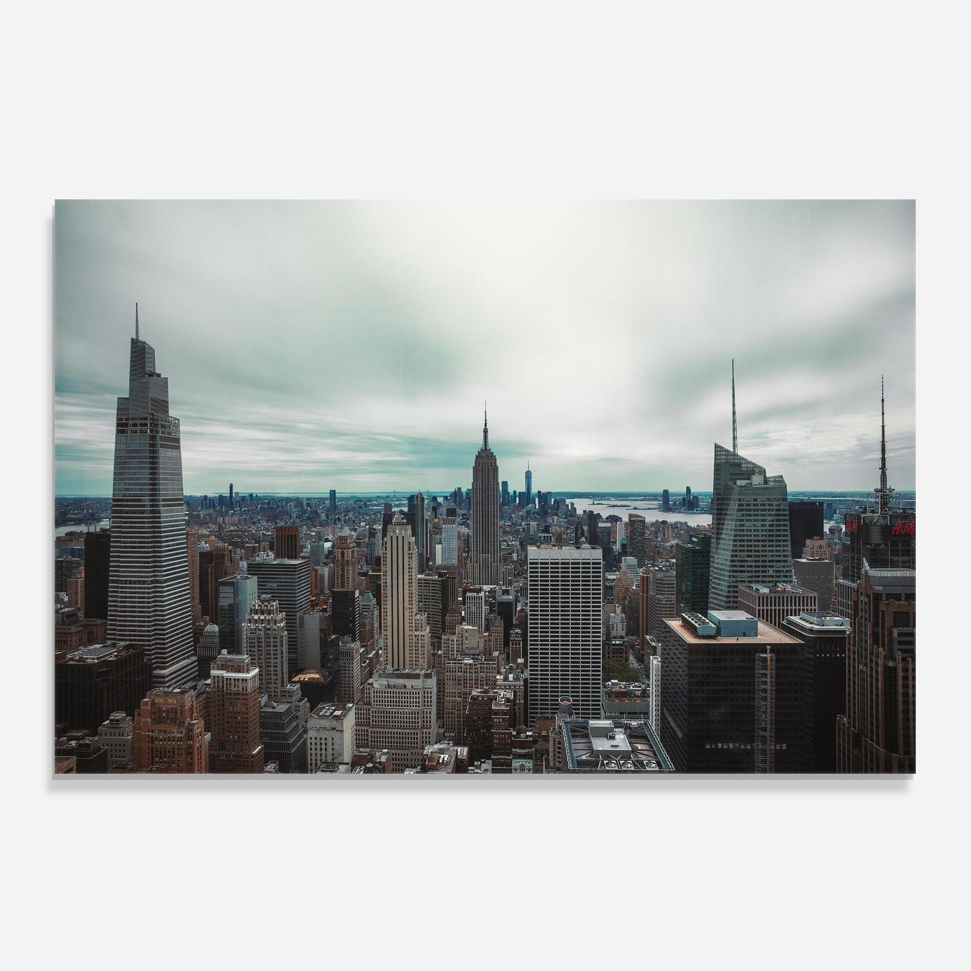 Konyhai üveg hátfal Beautiful High Building mockup 0