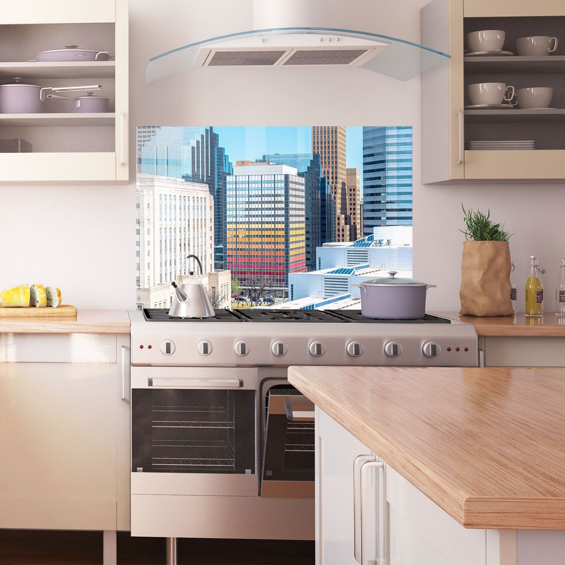 Colorful Urban Building mockup 1