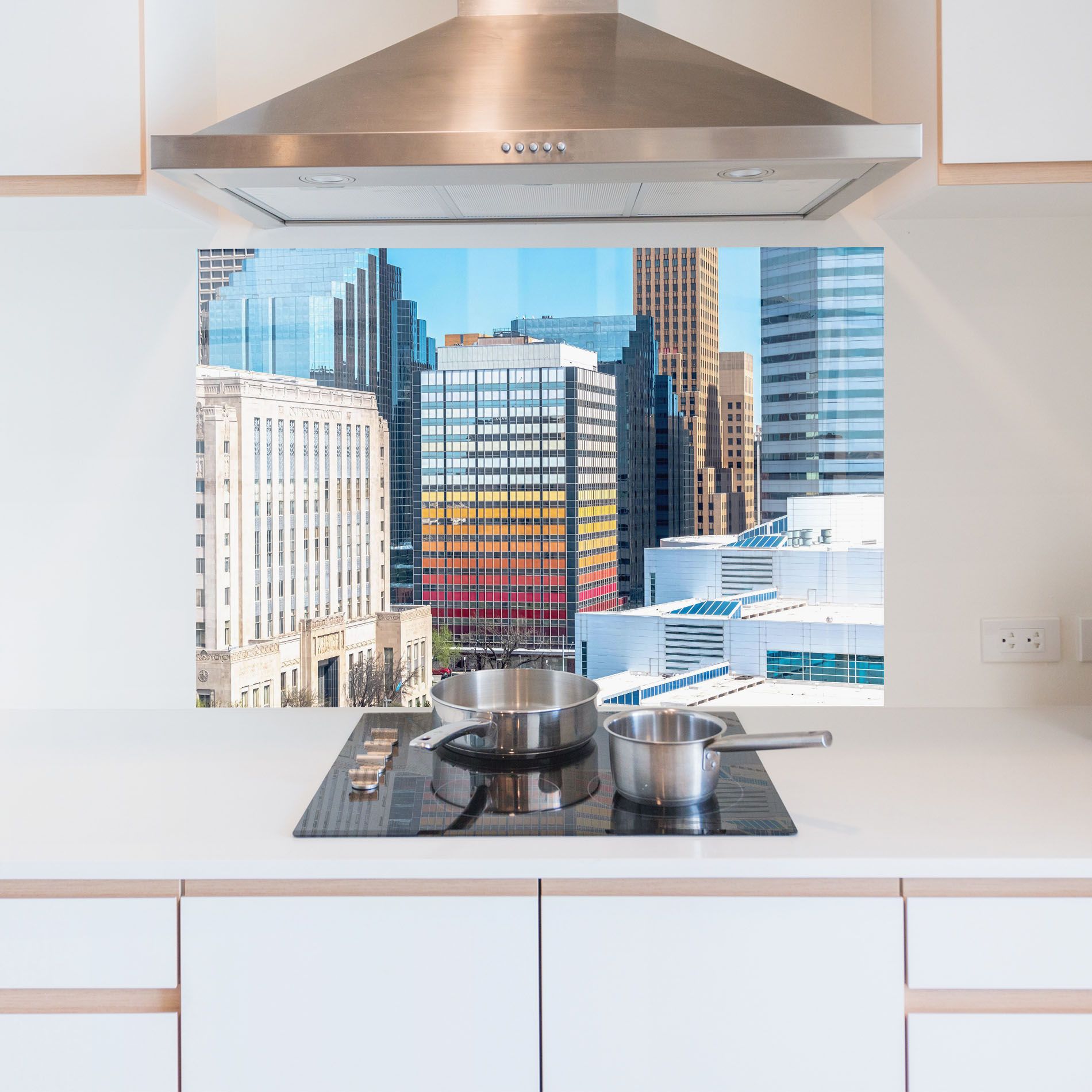 Colorful Urban Building mockup 5