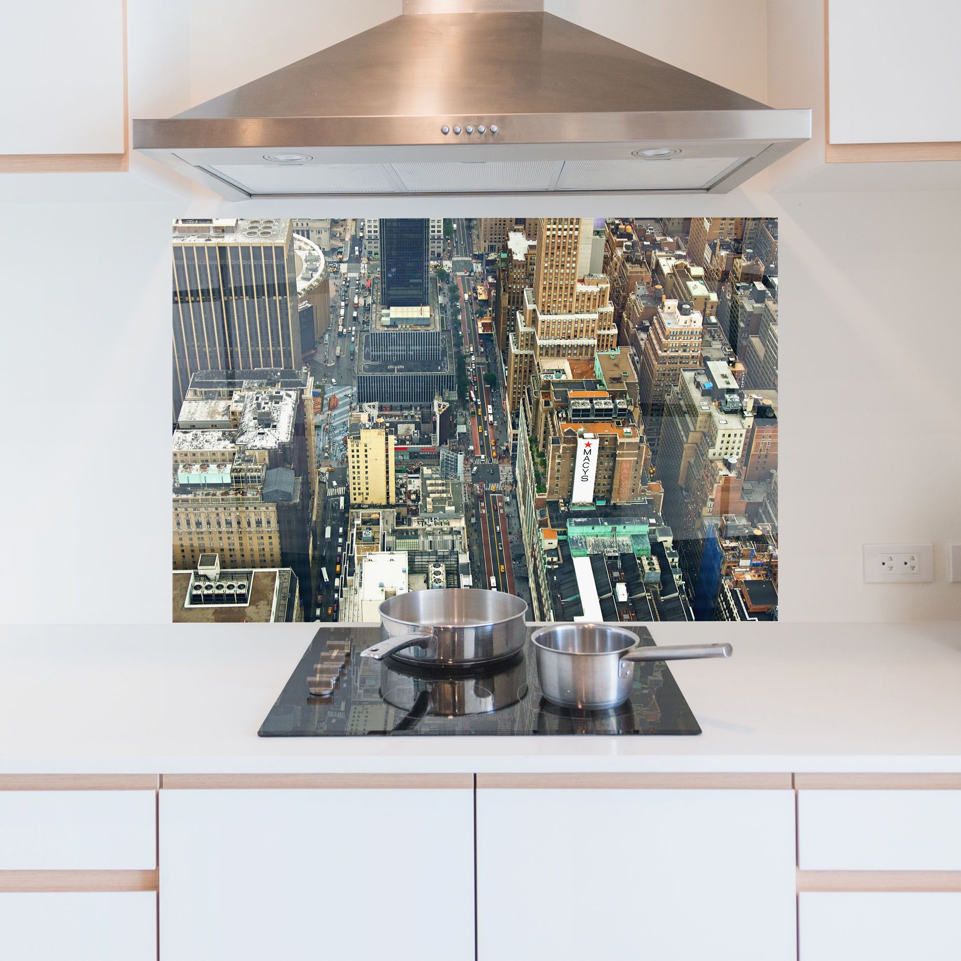 Cream Tall Building mockup 5