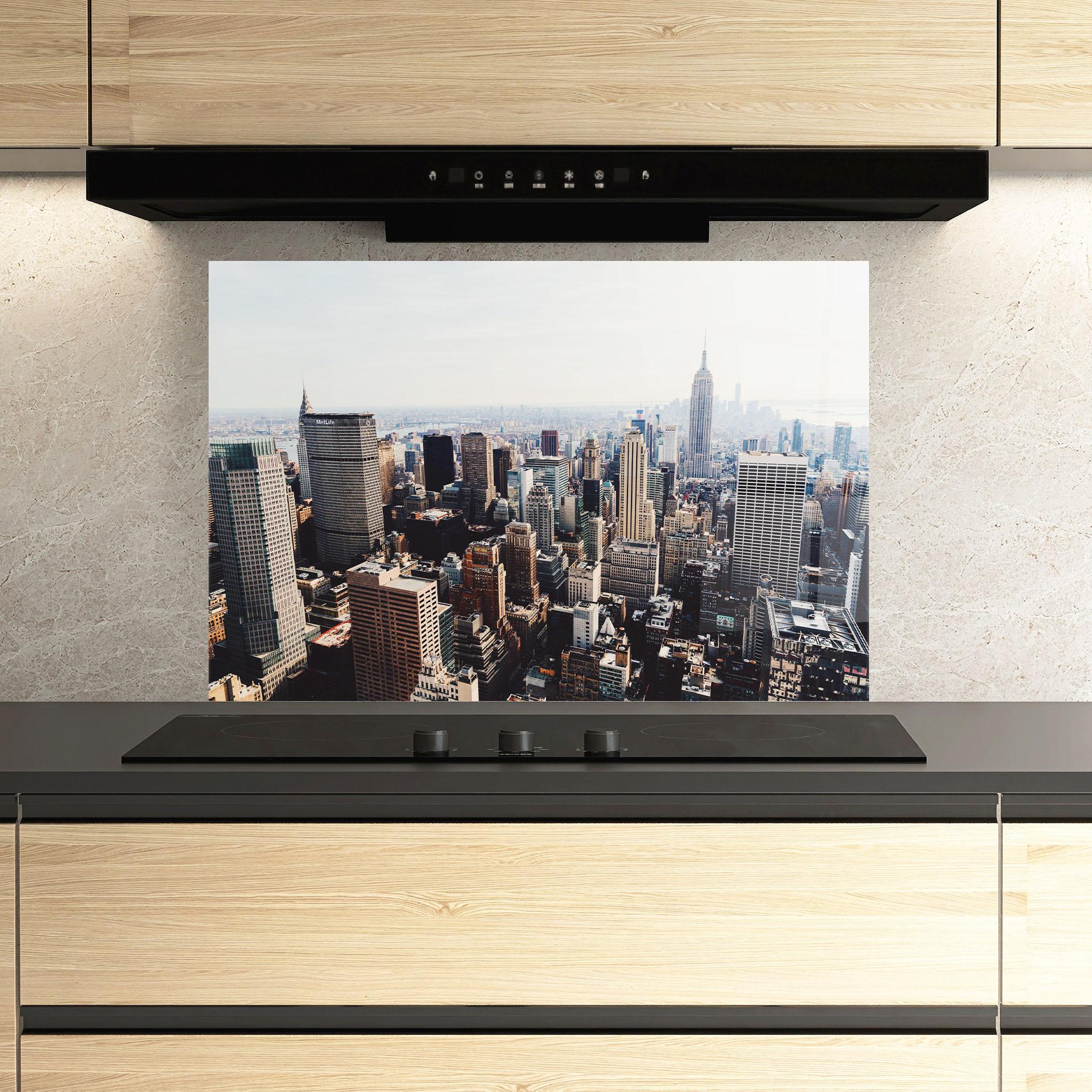 Konyhai üveg hátfal Building Mix View mockup 3