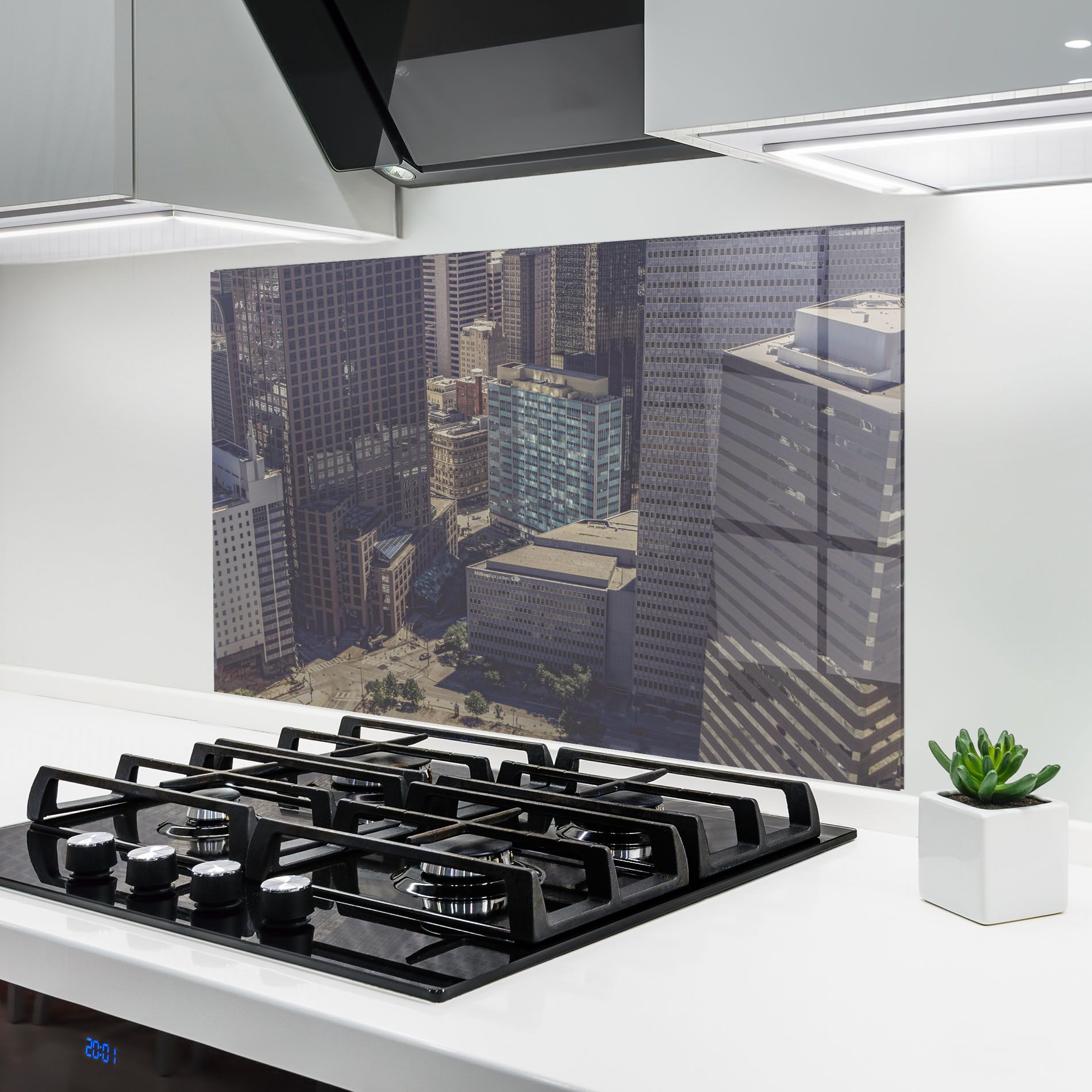 Cream Light Building mockup 6