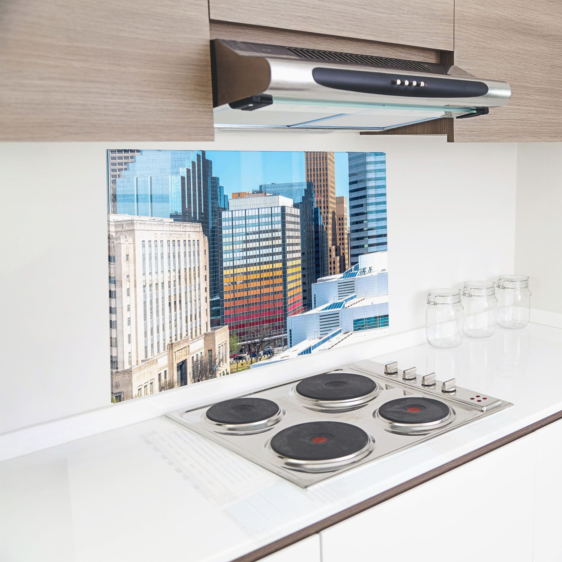 Colorful Urban Building mockup 8