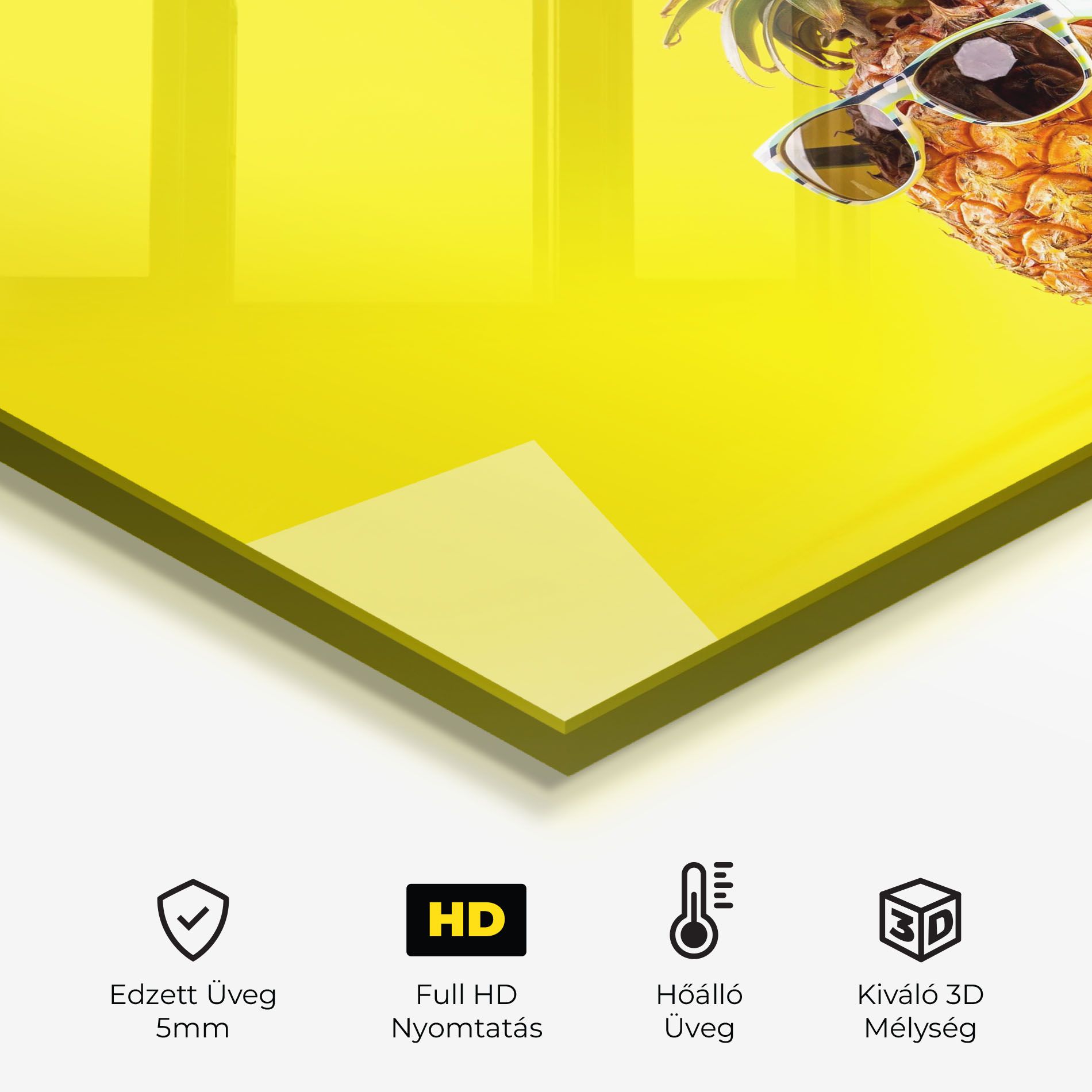 Pineapple Looking Up mockup 2