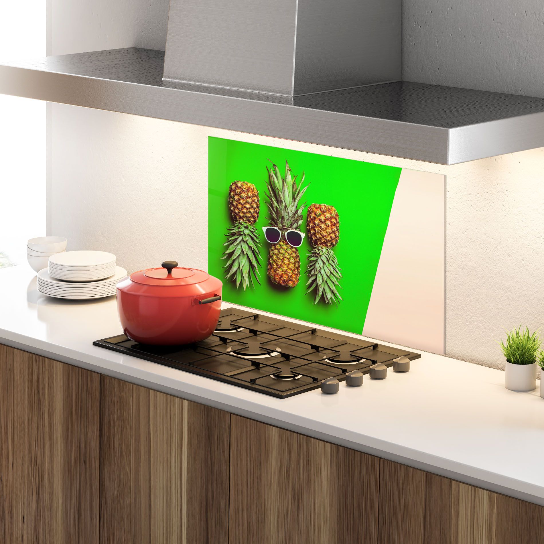 Green Pineapple mockup 4