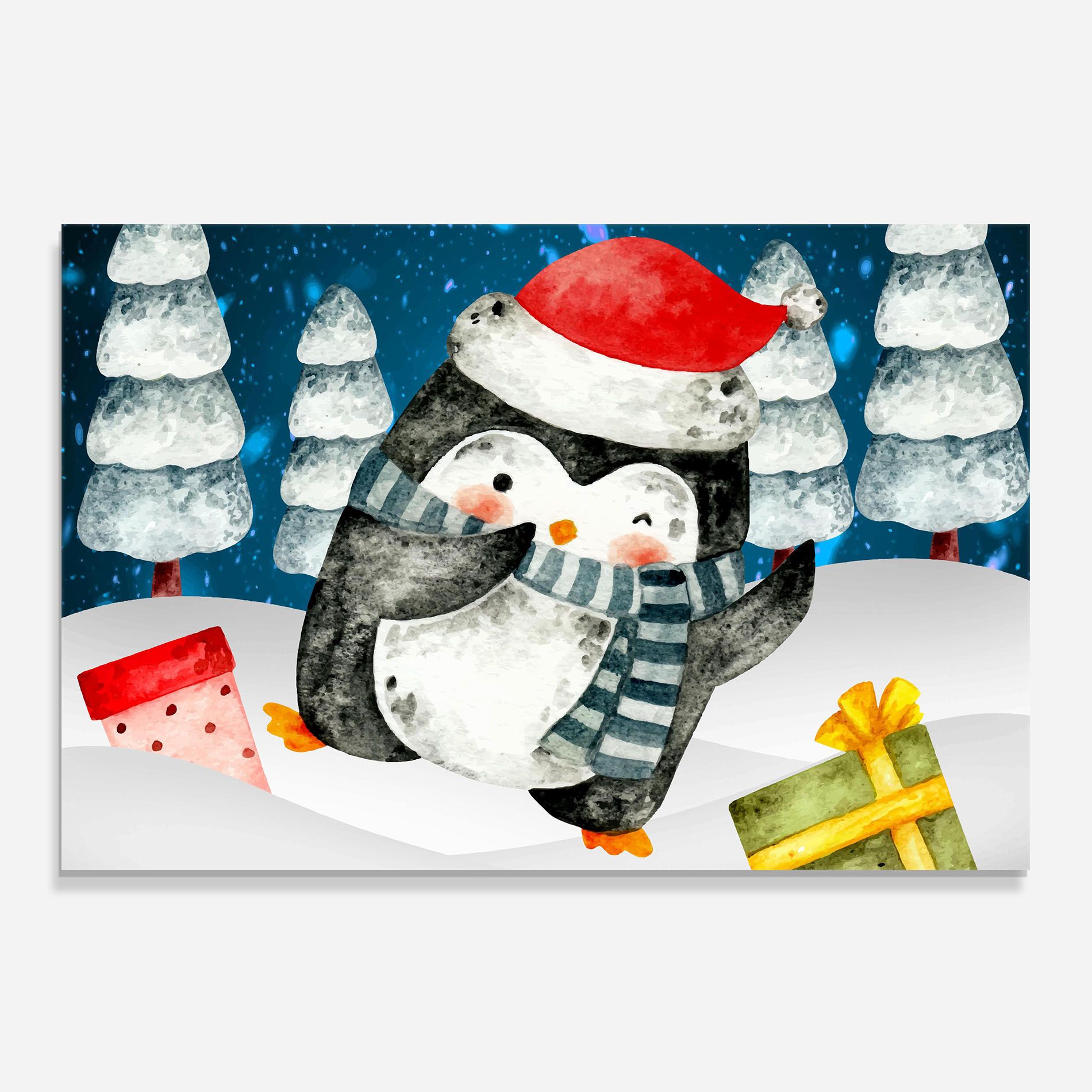 Blue Pinguin mockup 0