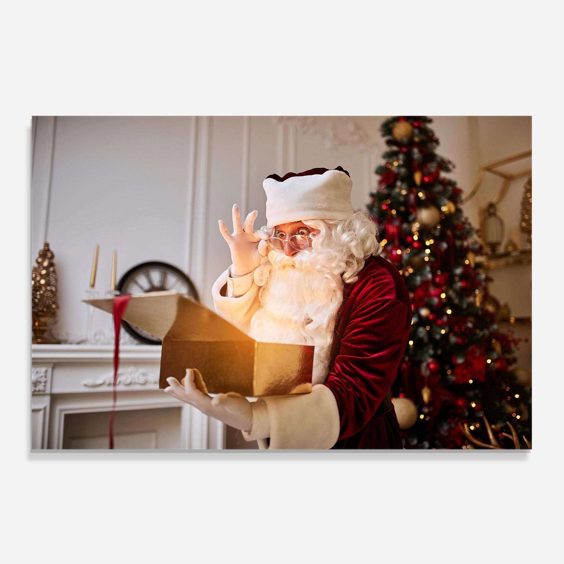 Konyhai üveg hátfal Magical Glowing Gift mockup 0