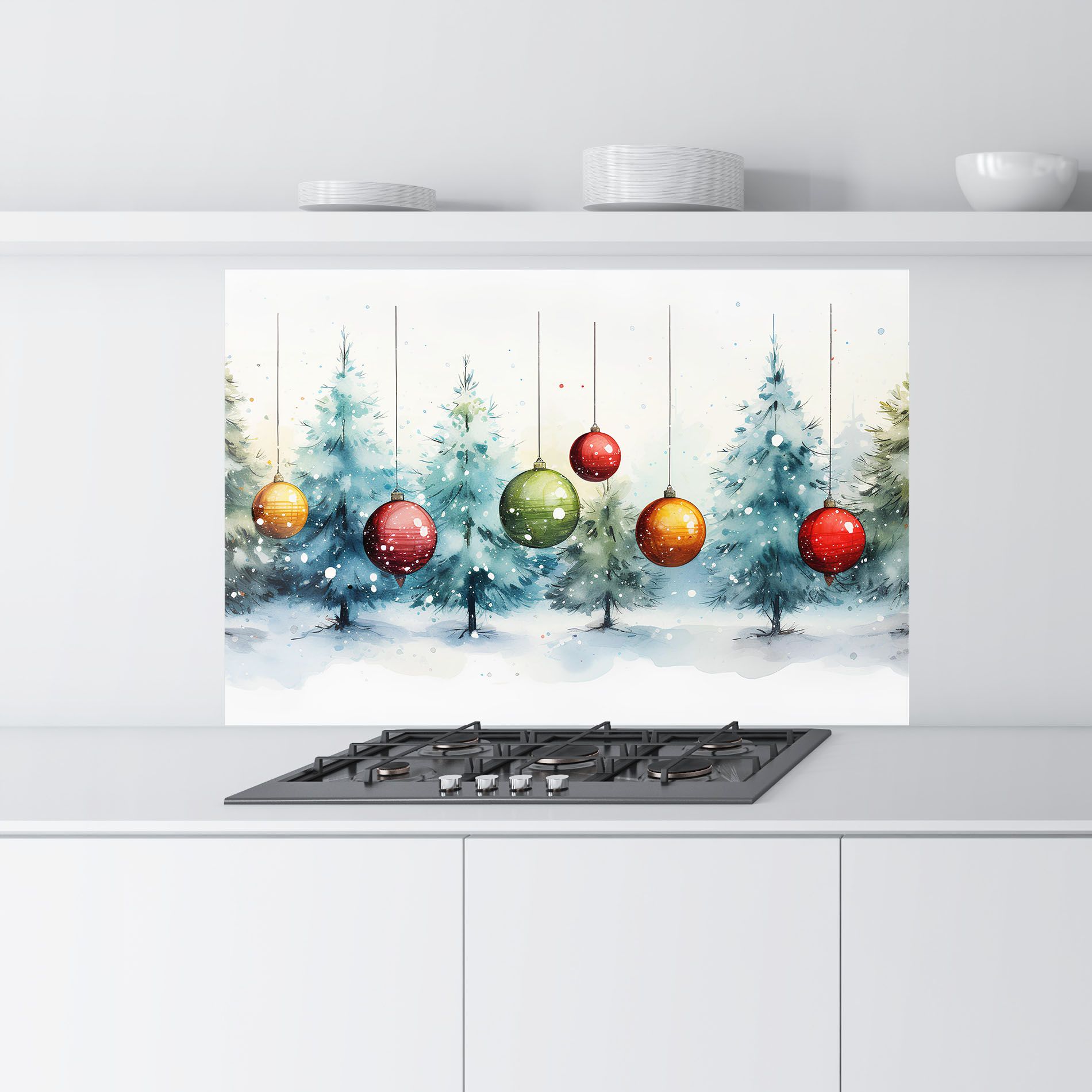 Christmas Tree Painting mockup 9