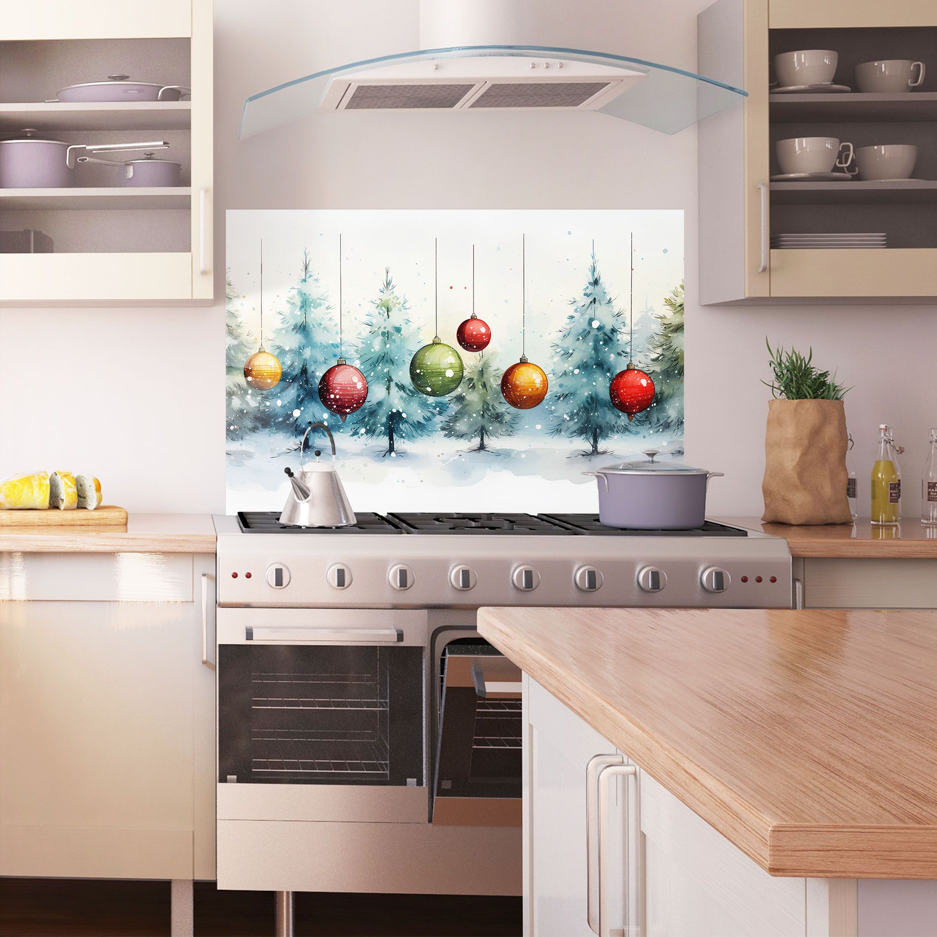 Christmas Tree Painting mockup 1