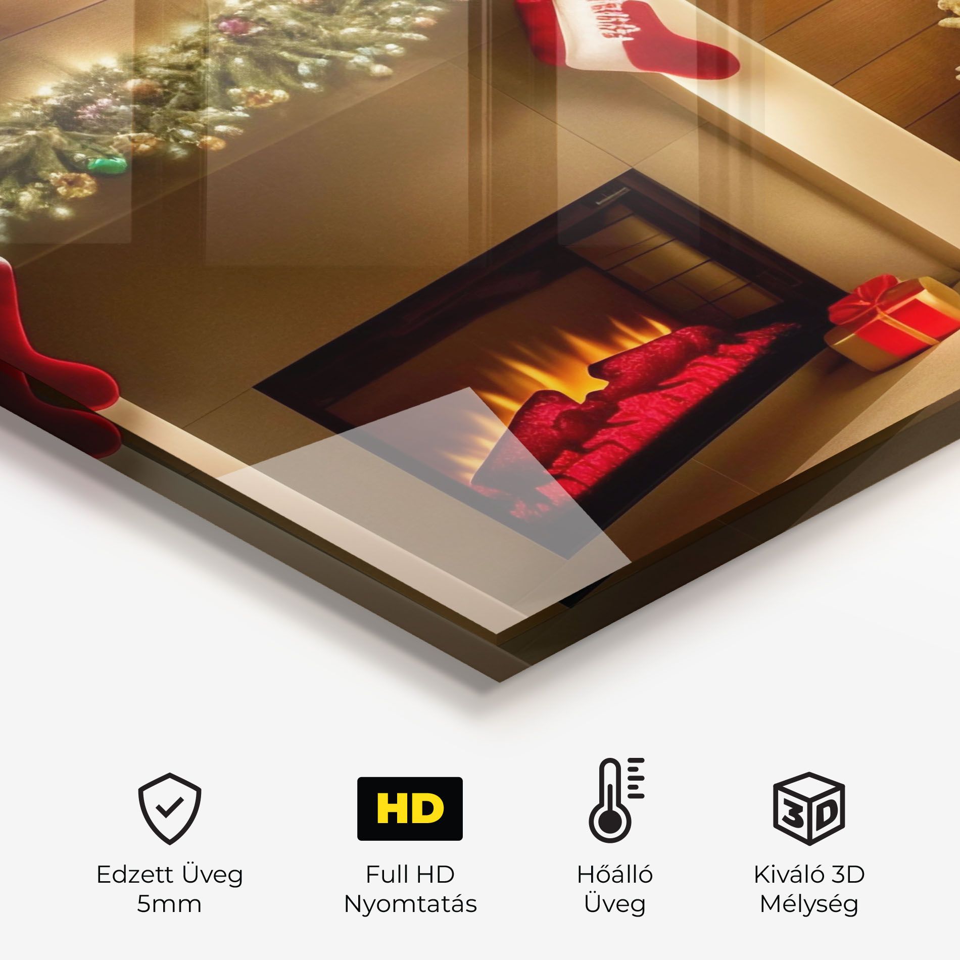 Decorated Christmas Tree mockup 2