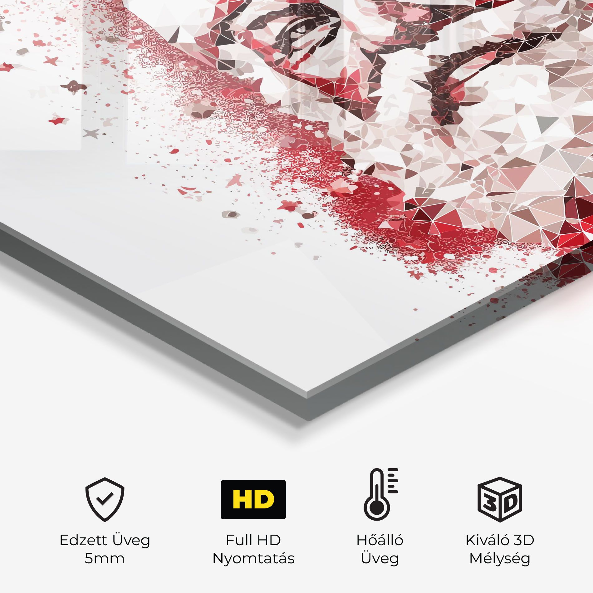 Red Santa Art mockup 2