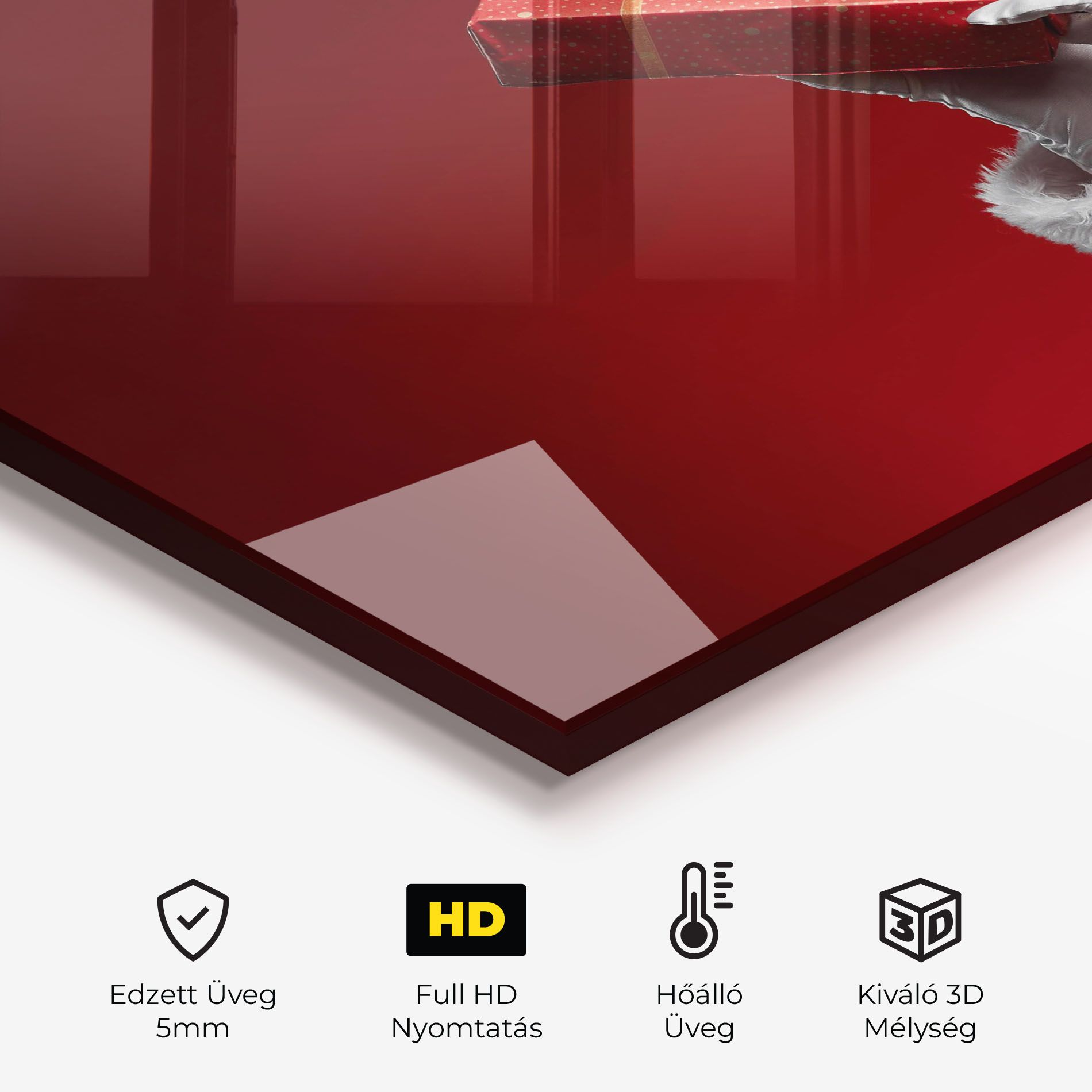 Santa Holding Present mockup 2