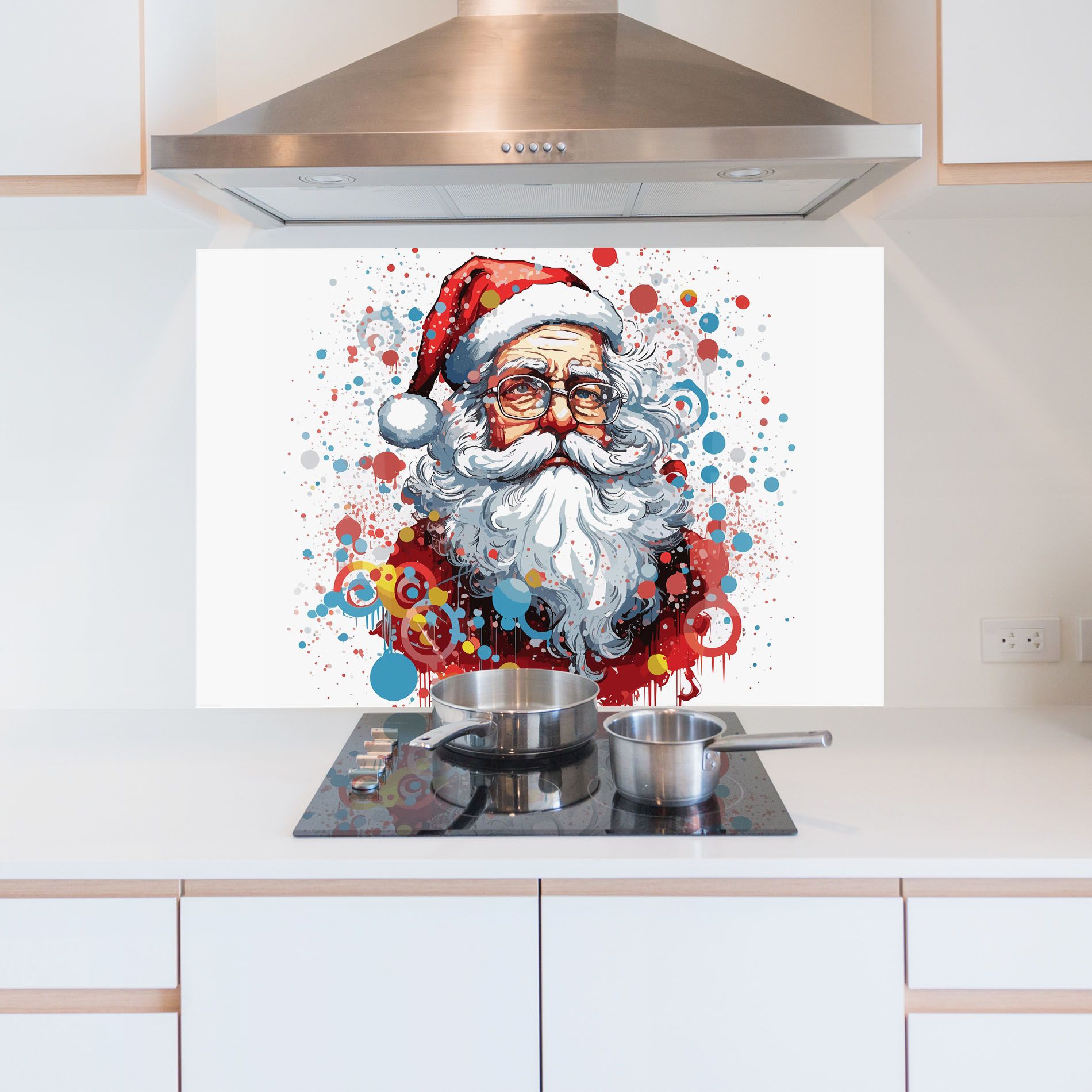 Artistic Santa mockup 5