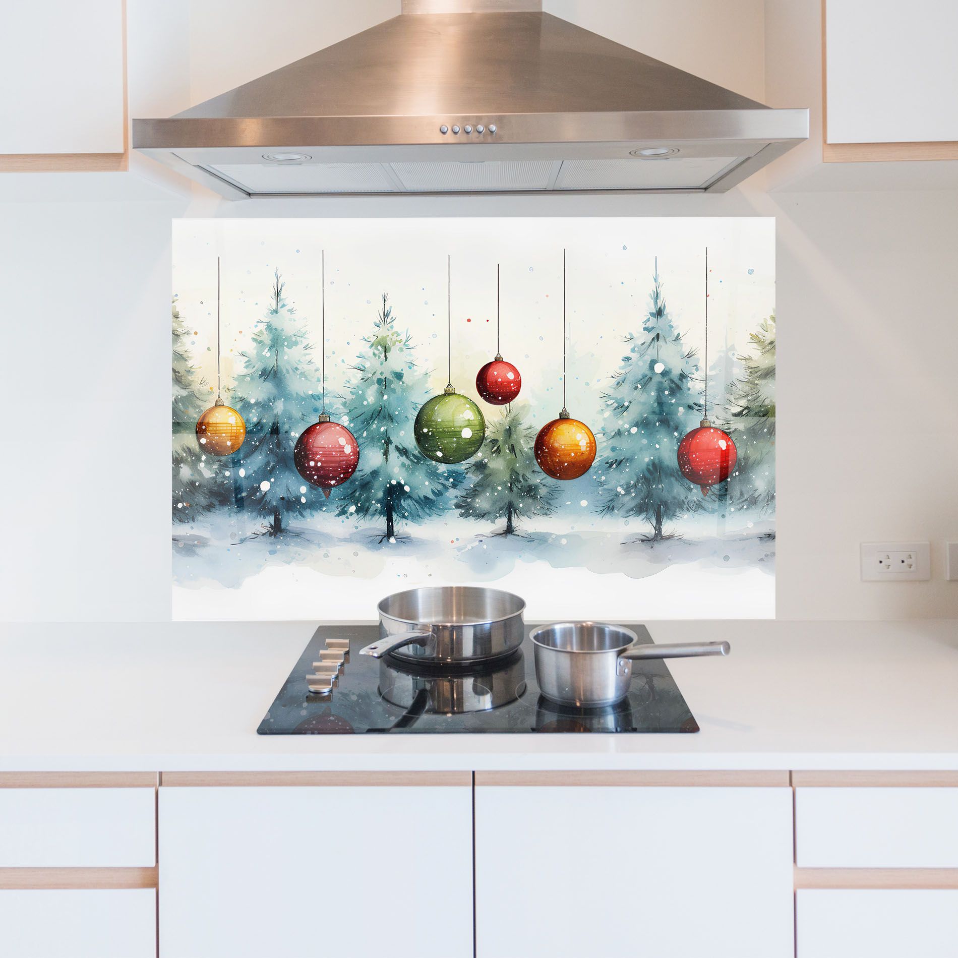 Christmas Tree Painting mockup 5