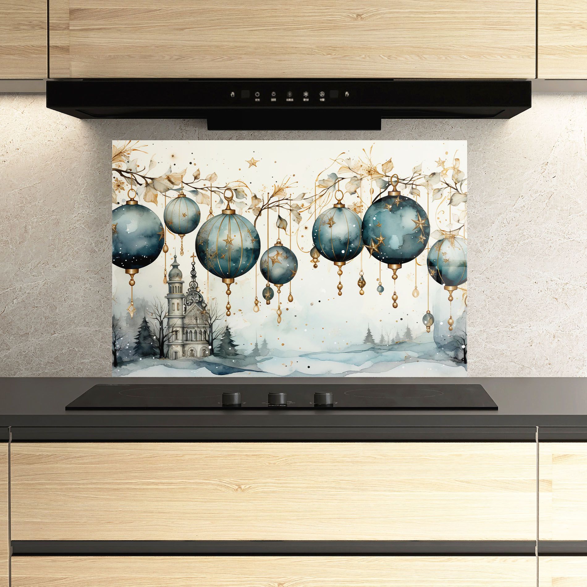 Christmas Paper Art mockup 3