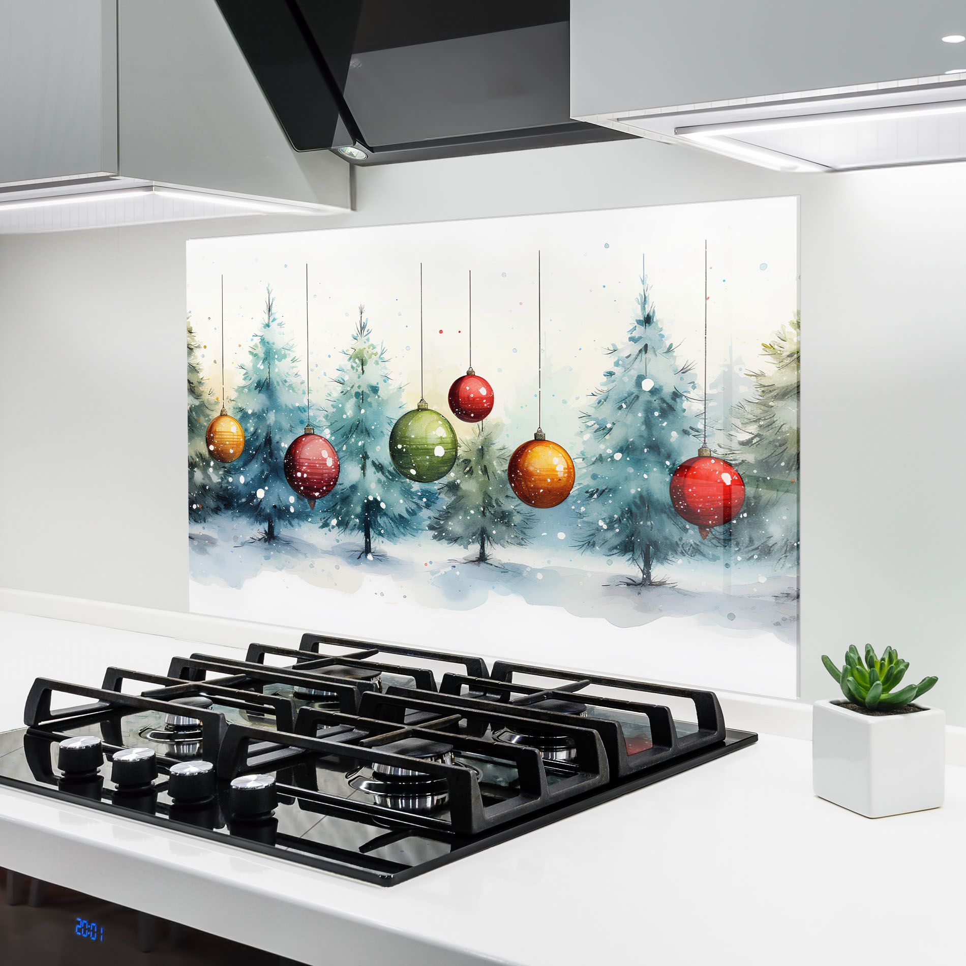 Christmas Tree Painting mockup 6