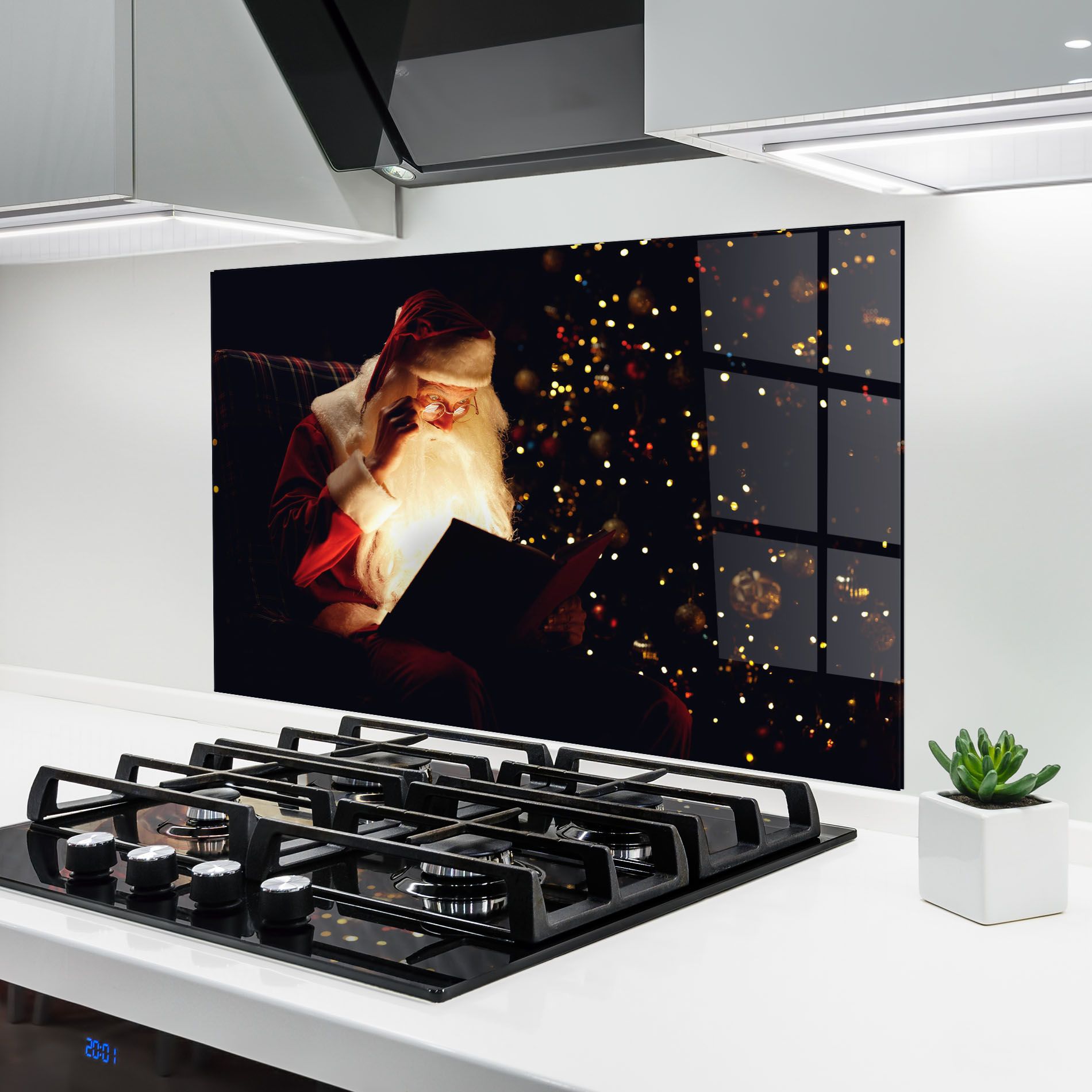 Santa Reading Magic Book mockup 6