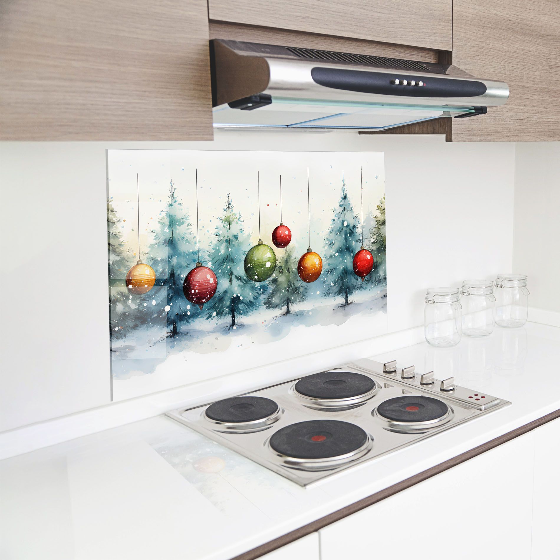 Christmas Tree Painting mockup 8