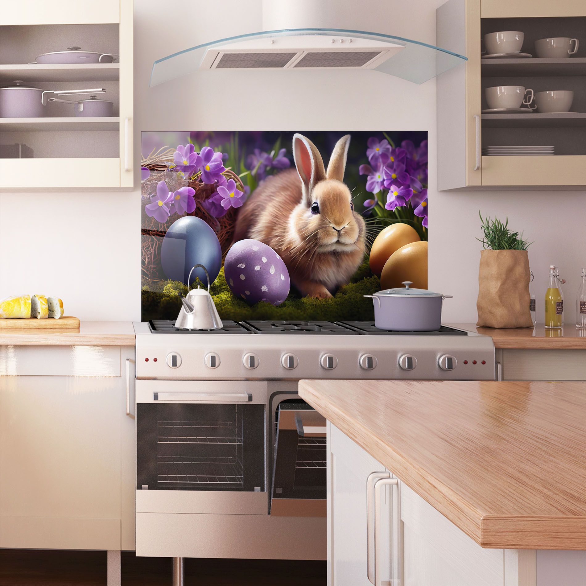 Cute Easter Rabbit mockup 1