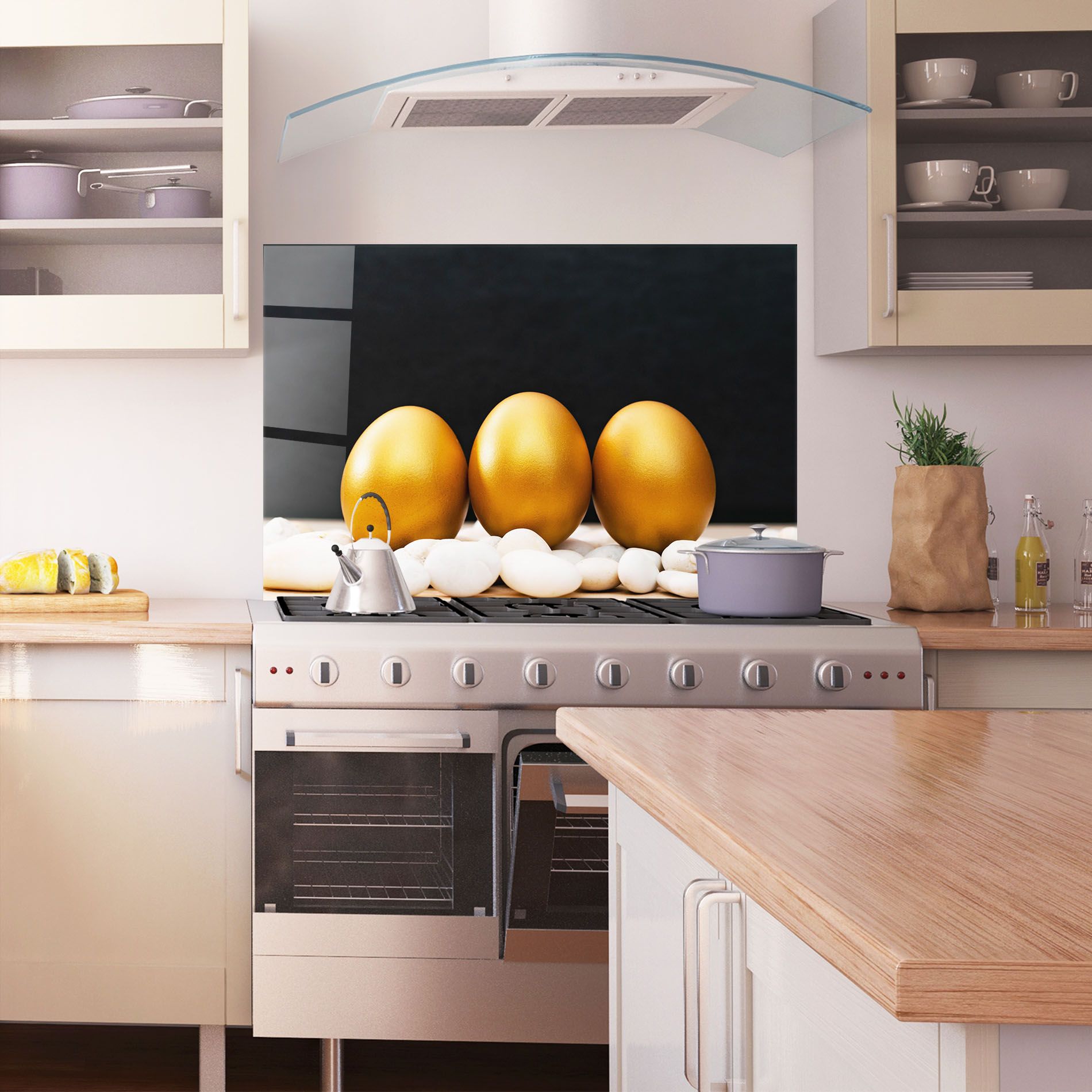 Golden Easter Egg mockup 1