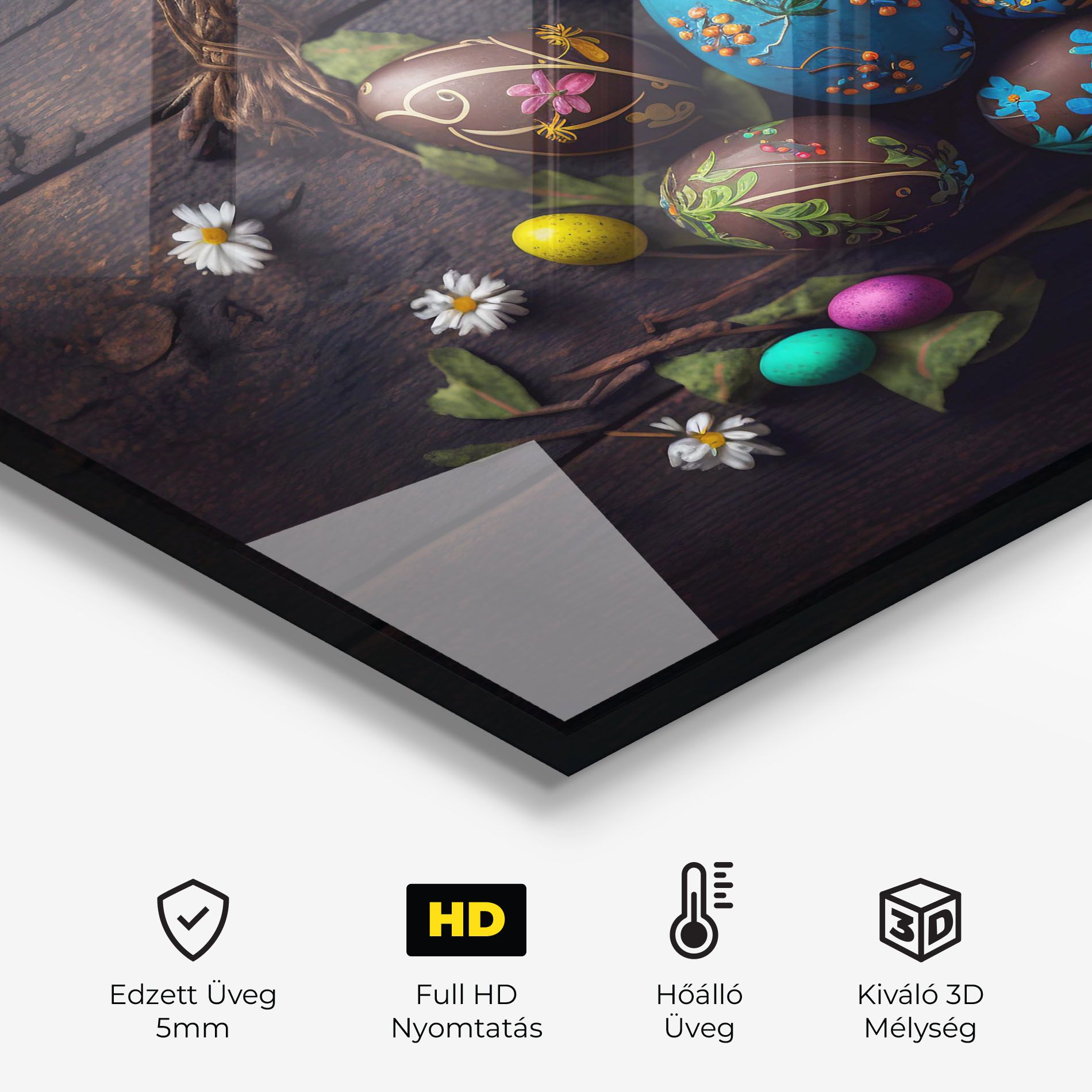 Colorful Easter Decarations mockup 2