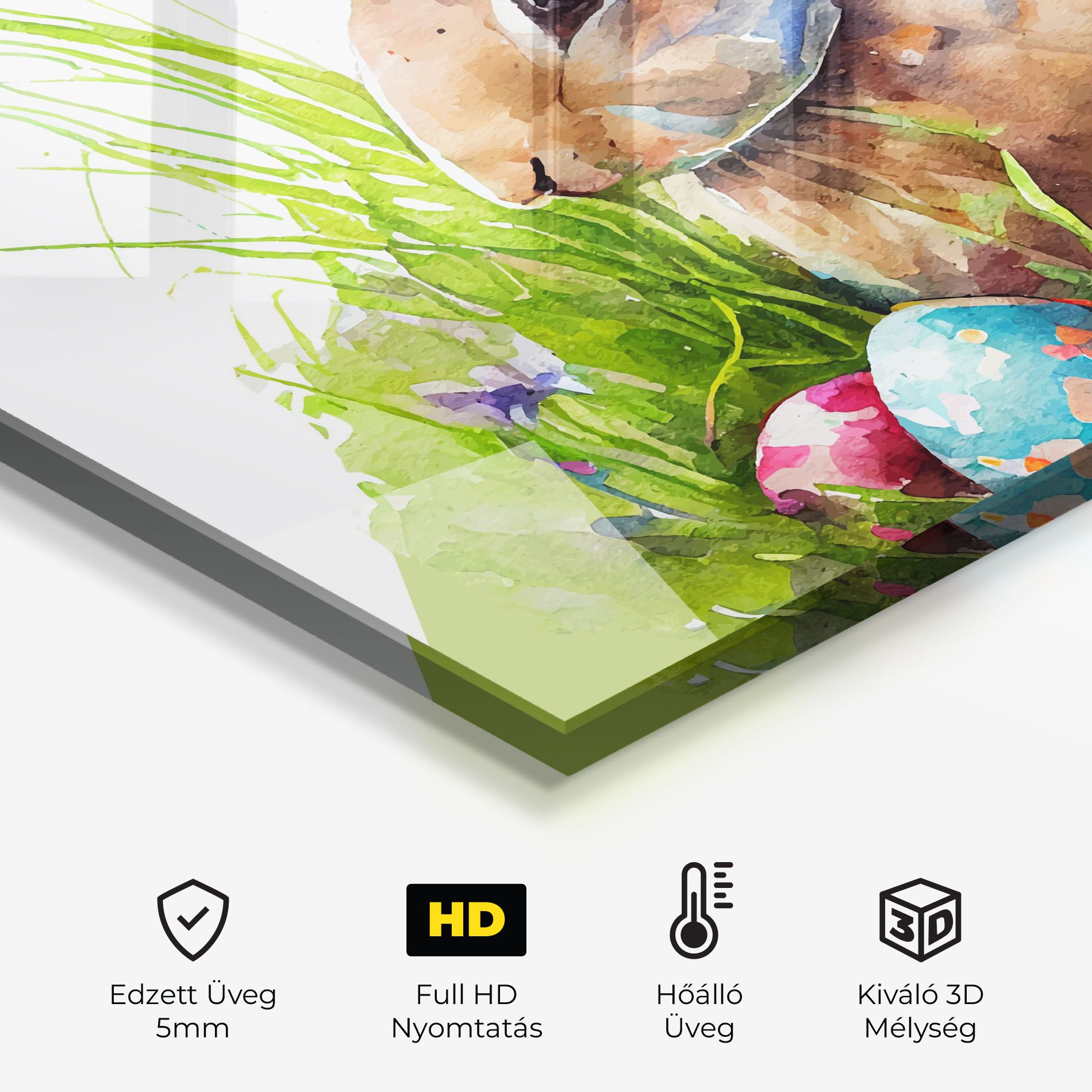 Rabbit With Eggs mockup 2